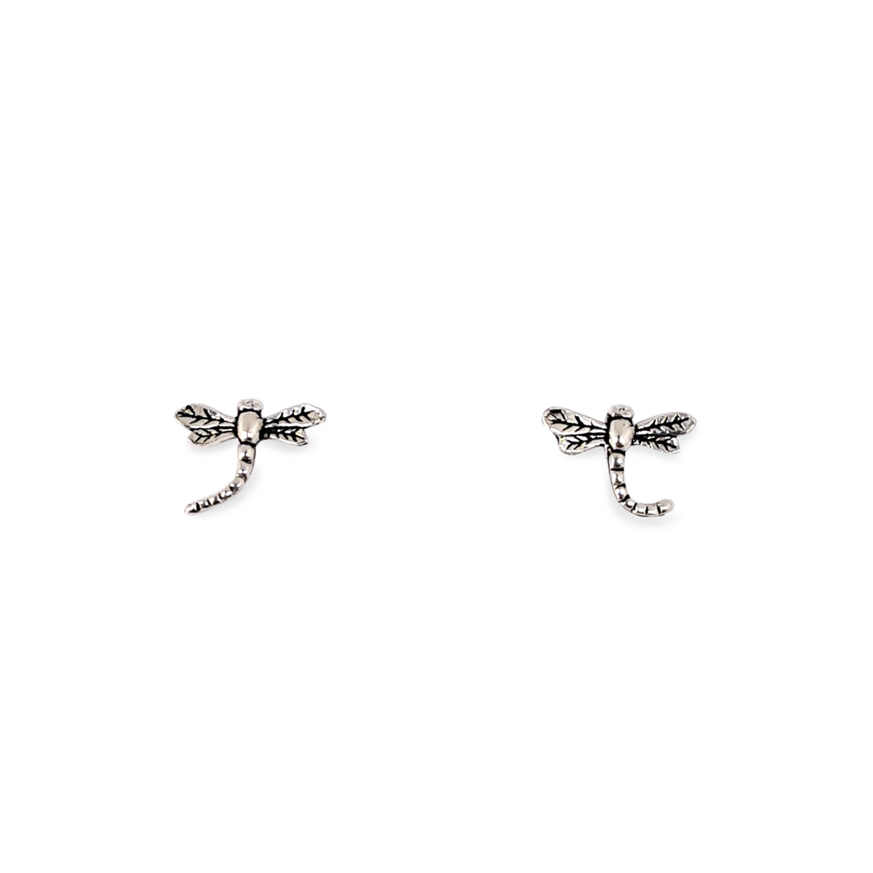 AROS ANDREA COGGIOLA JOYAS LIBÉLULA PLATA FINA 925 ENVEJECIDA - 1