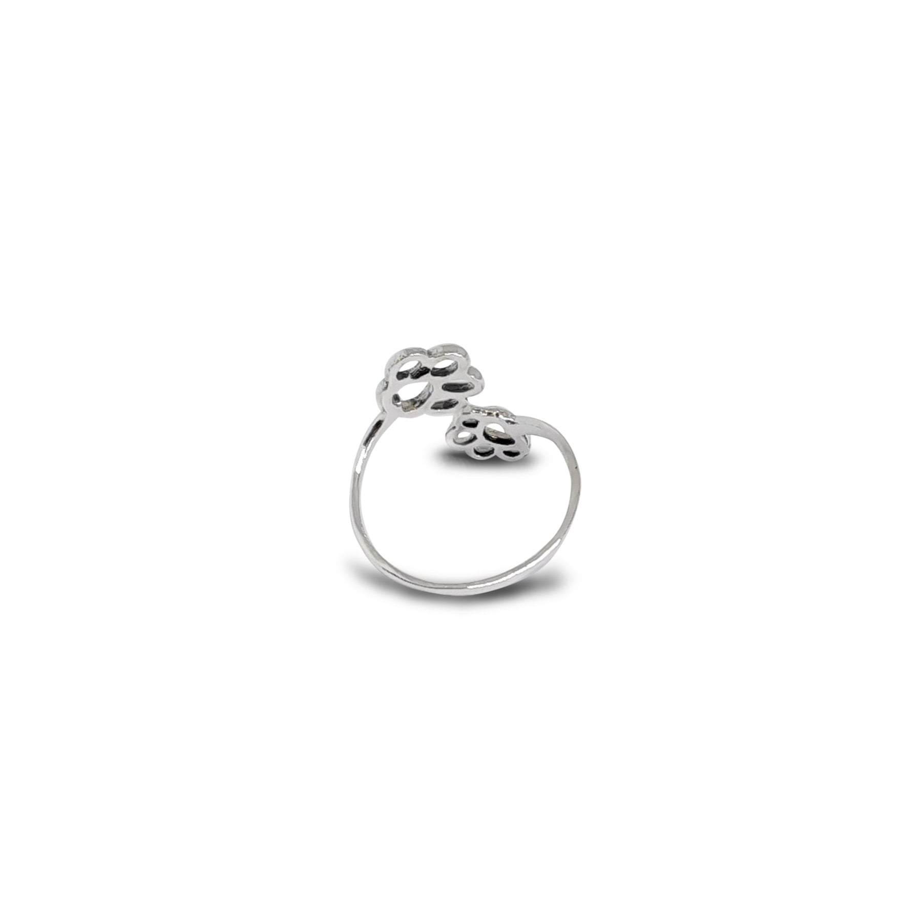 ANILLO ANDREA COGGIOLA JOYAS HUELLAS PERRO PLATA FINA 925 - 2