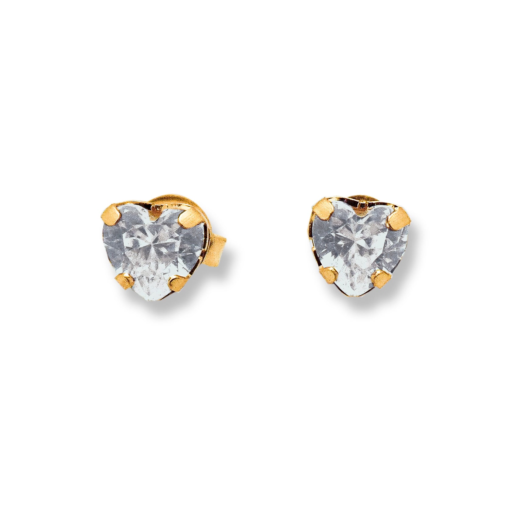 AROS ANDREA COGGIOLA JOYAS CIRCÓN CORAZÓN ENCHAPADO ORO 18K - 1