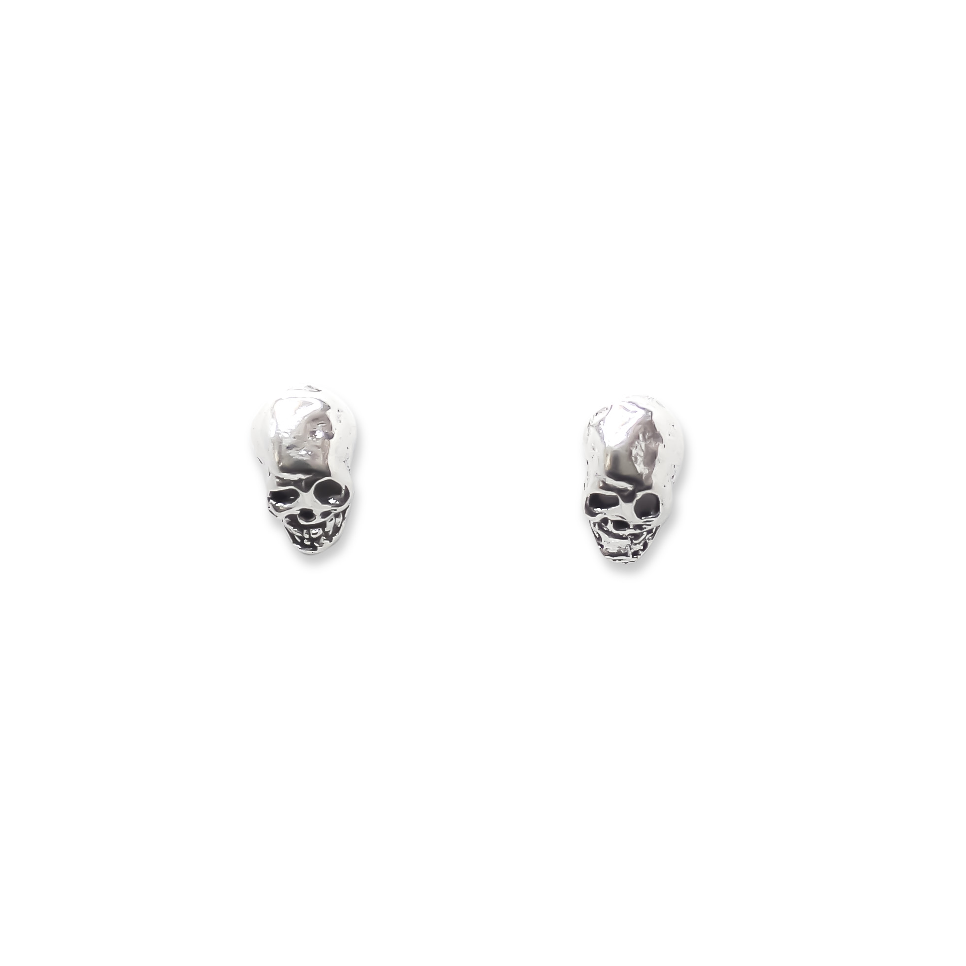 AROS ANDREA COGGIOLA JOYAS CRÁNEO PLATA FINA 925 - 1