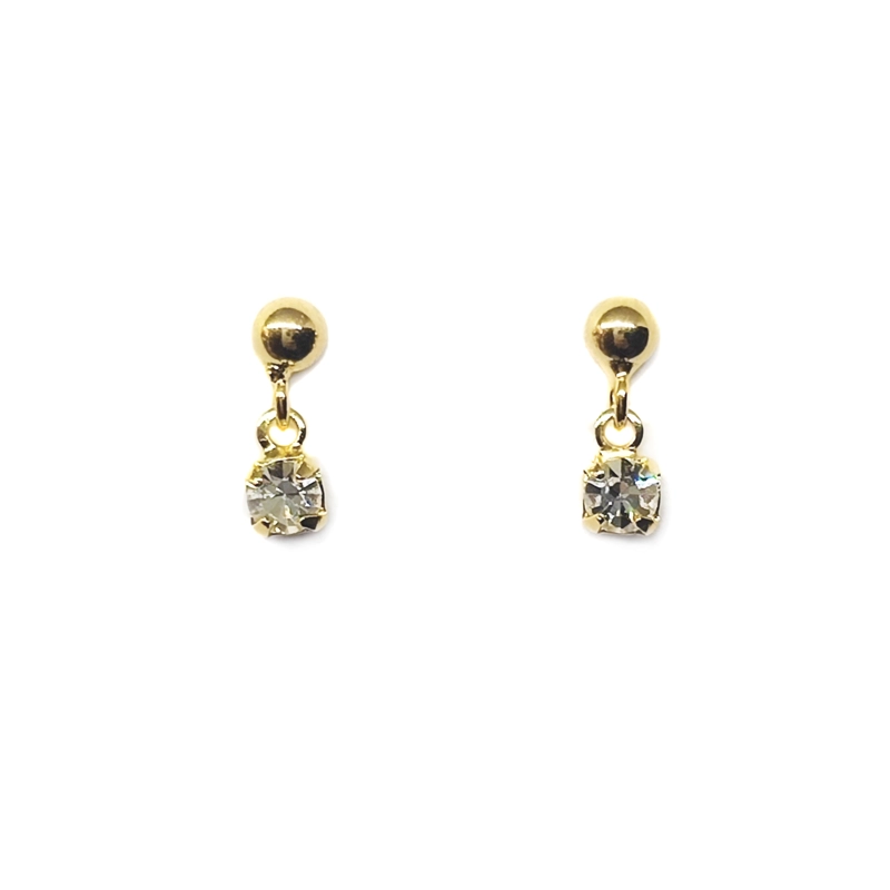 AROS ANDREA COGGIOLA JOYAS NIÑA CIRCÓN COLGANDO ENCHAPADO ORO 18K - 3