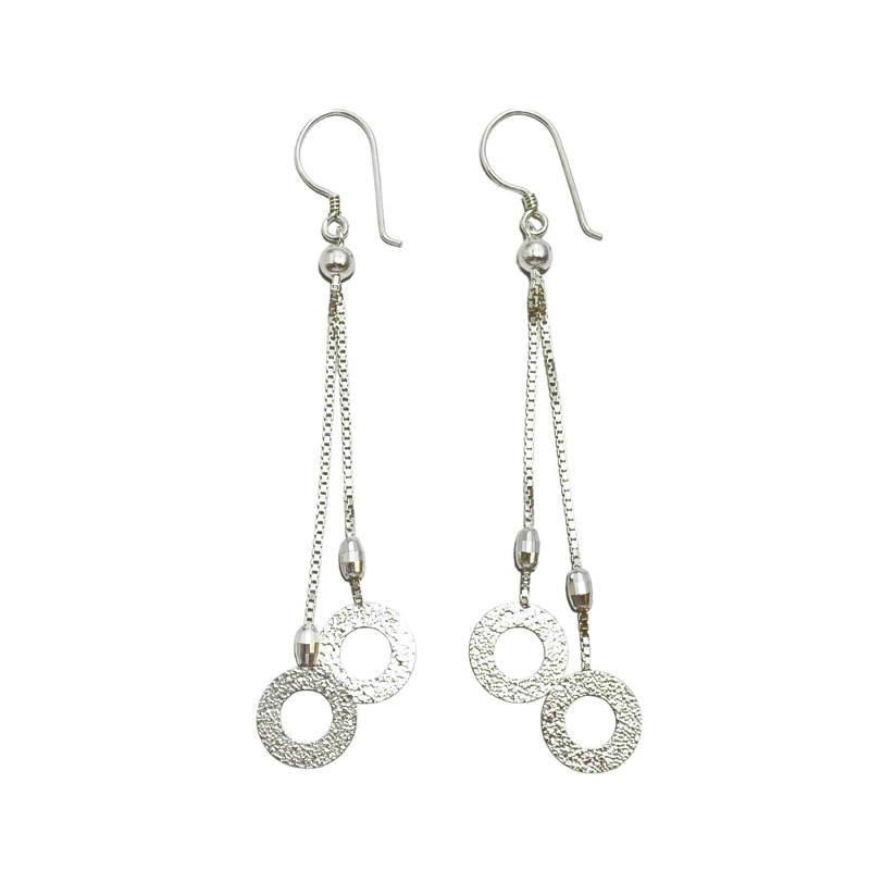 AROS ANDREA COGGIOLA JOYAS LINA PLATA FINA 925 - 1