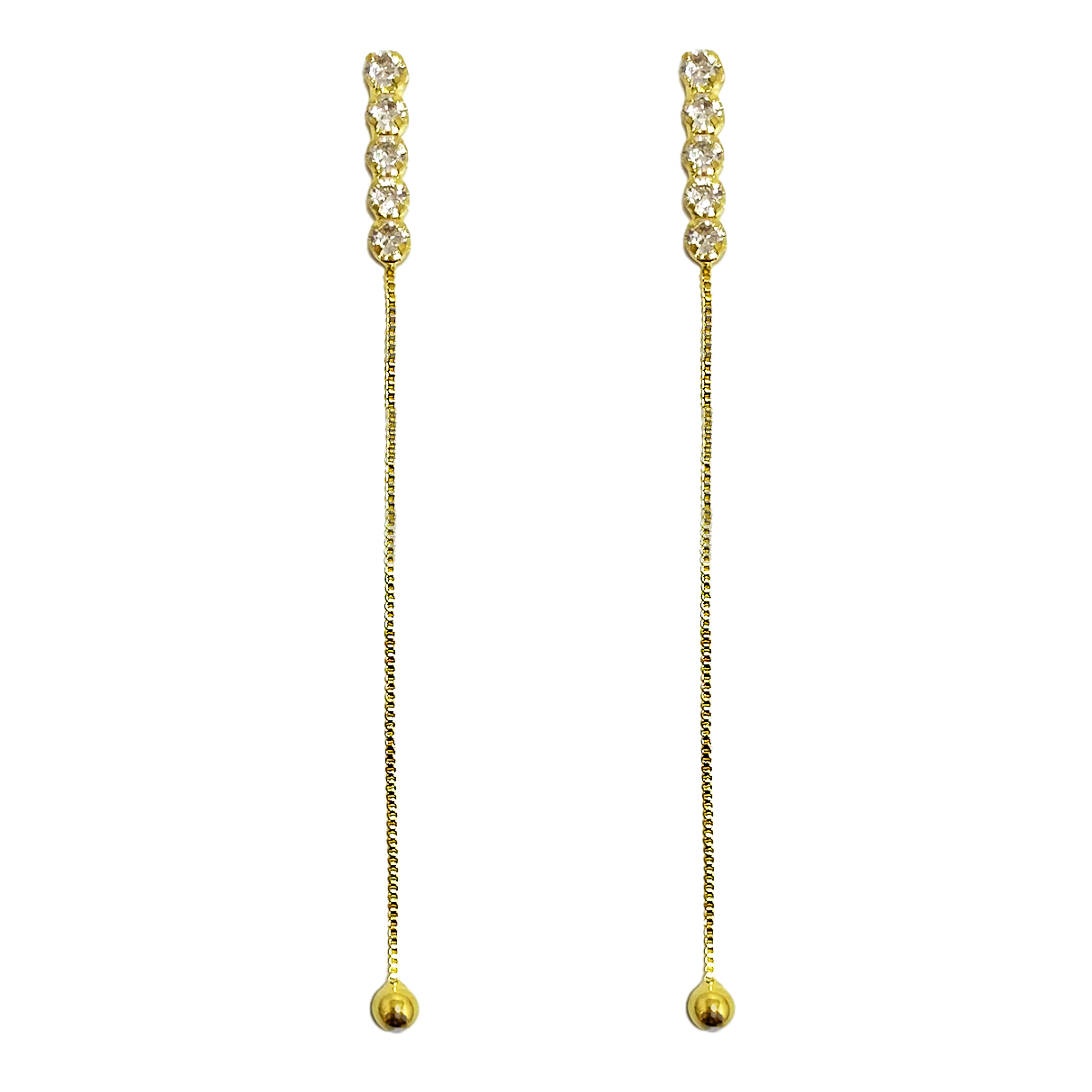 AROS ANDREA COGGIOLA JOYAS CLEO CIRCÓN COLGANTE ENCHAPADO ORO 18K - 1
