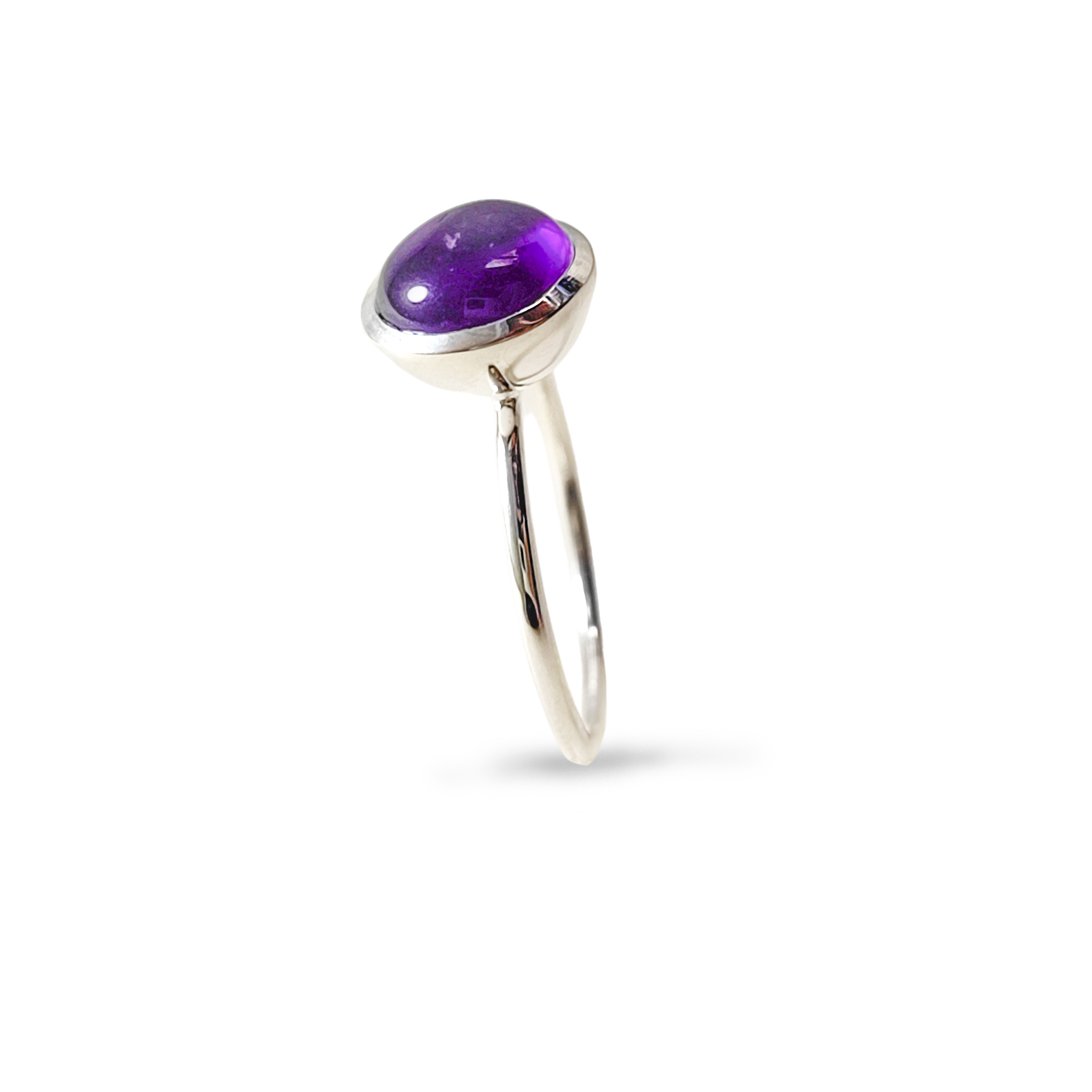 ANILLO ANDREA COGGIOLA JOYAS PLATA FINA 925 SHAKTI AMATISTA #14 - 3