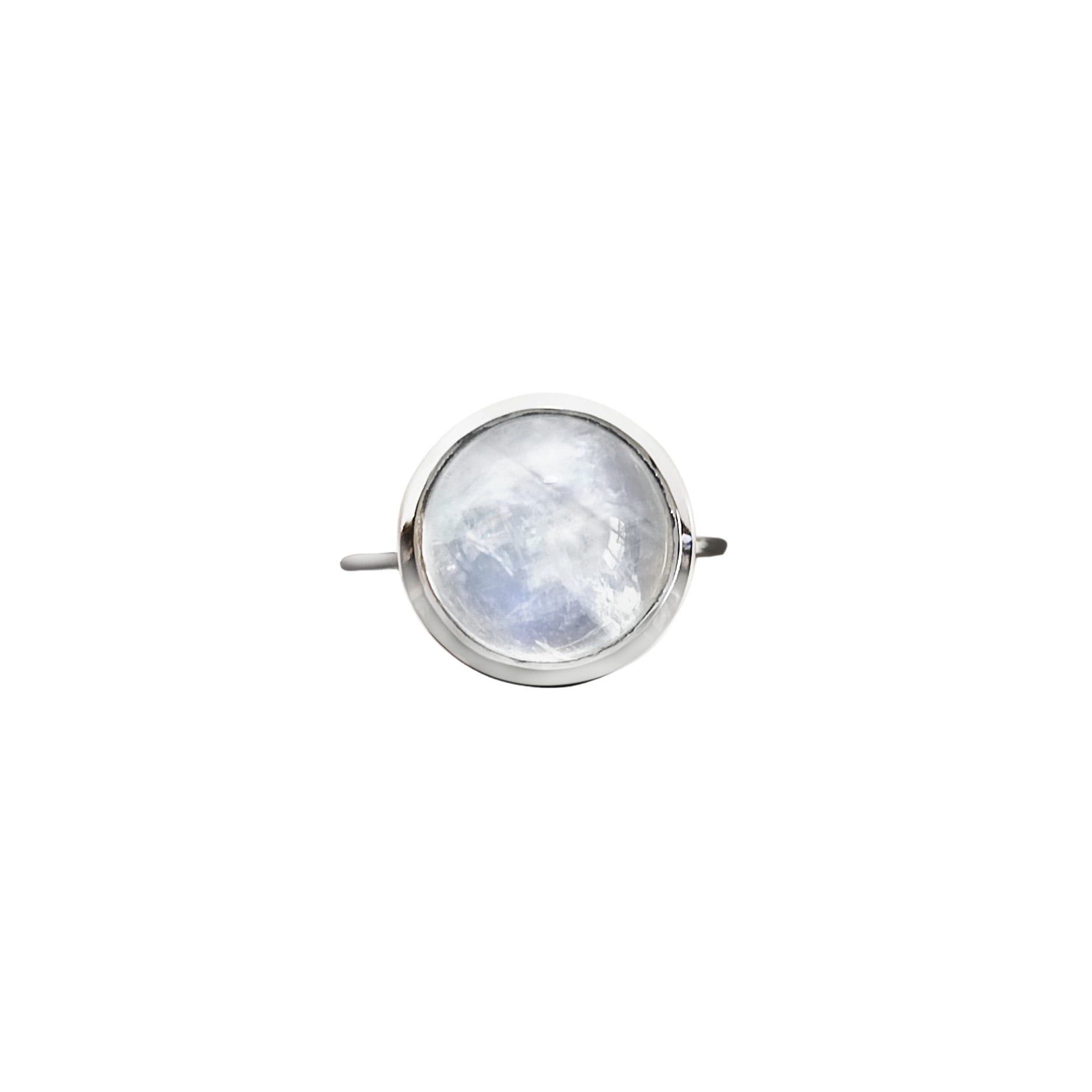 ANILLO ANDREA COGGIOLA JOYAS PLATA FINA 925 SHAKTI PIEDRA LUNA #14 - 3