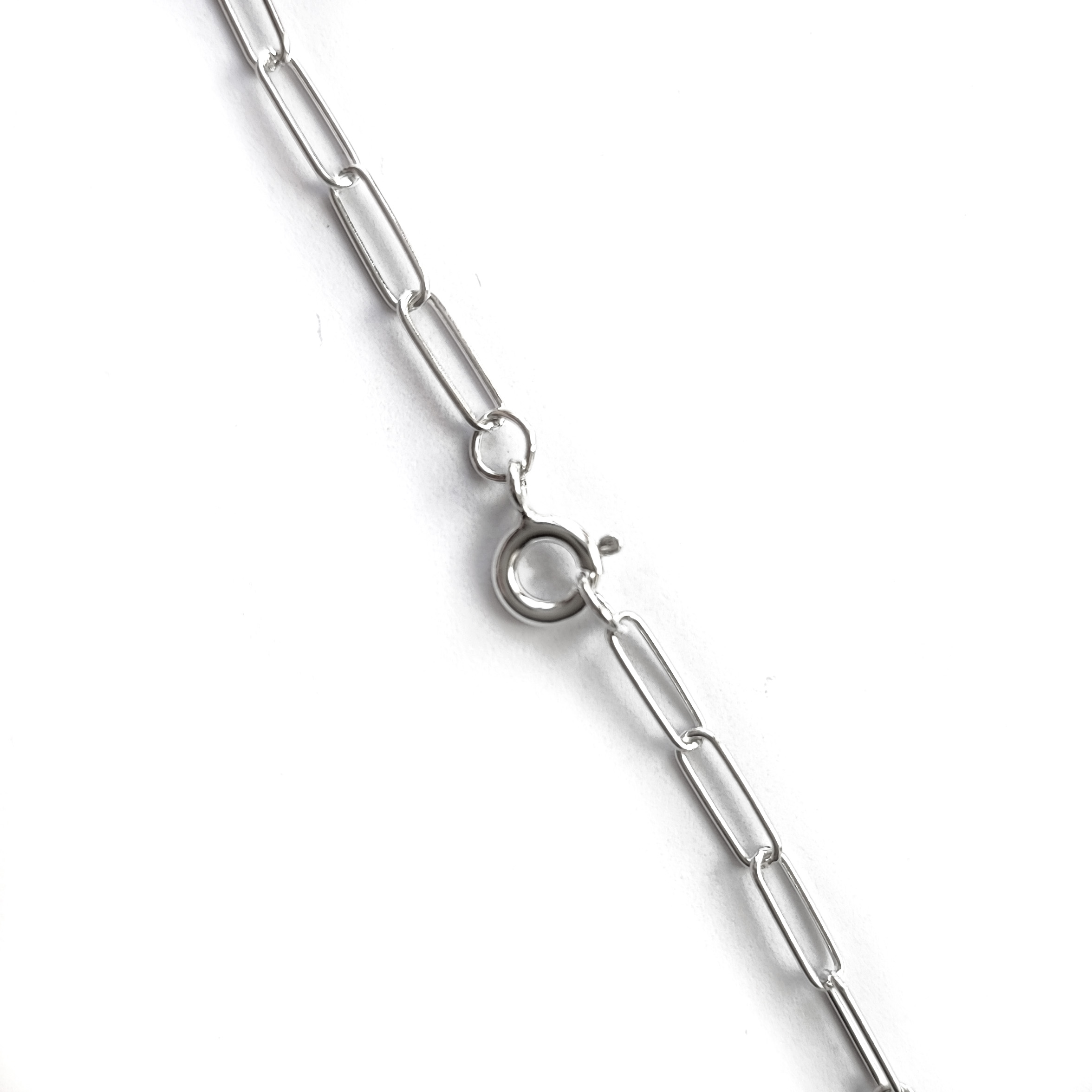 CADENA ANDREA COGGIOLA JOYAS PLATA FINA 925 45CM ESLABÓN ALARGADO 9X3MM - 3