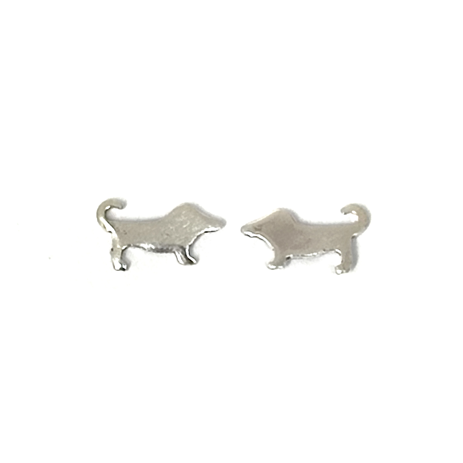 AROS ANDREA COGGIOLA JOYAS PERRO COLA PLANO PLATA FINA 925 - 1