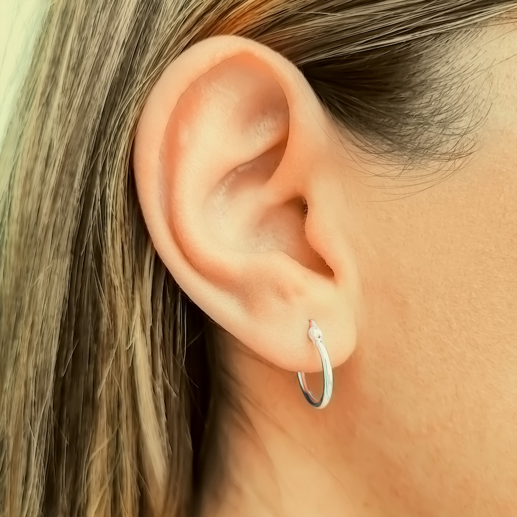 AROS ANDREA COGGIOLA JOYAS ARGOLLAS 15MM PLATA FINA 925 - 2