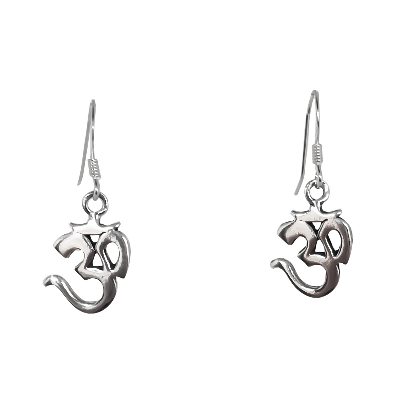 AROS ANDREA COGGIOLA JOYAS OHM COLGANTE GANCHO PLATA FINA 925 ENVEJECIDA - 2