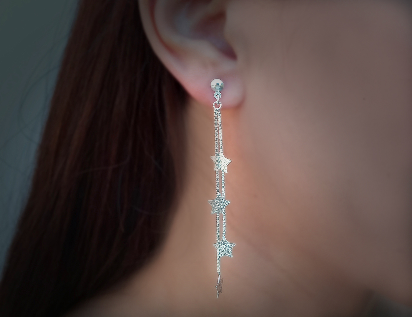 SET ESTRELLAS ANDREA COGGIOLA JOYAS PLATA FINA 925 - 3