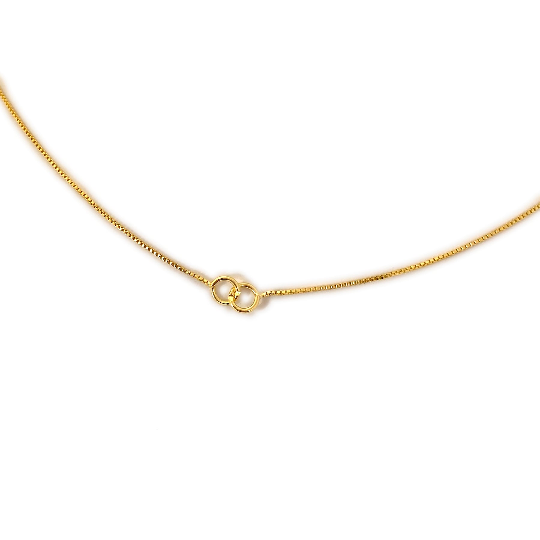 COLLAR ANDREA COGGIOLA JOYAS ENCHAPADO ORO 18K SÍMBOLO DEL AMOR - 1