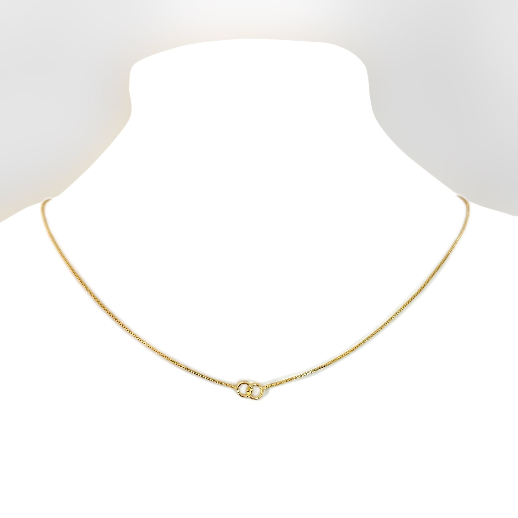 COLLAR ANDREA COGGIOLA JOYAS ENCHAPADO ORO 18K SÍMBOLO DEL AMOR - 2