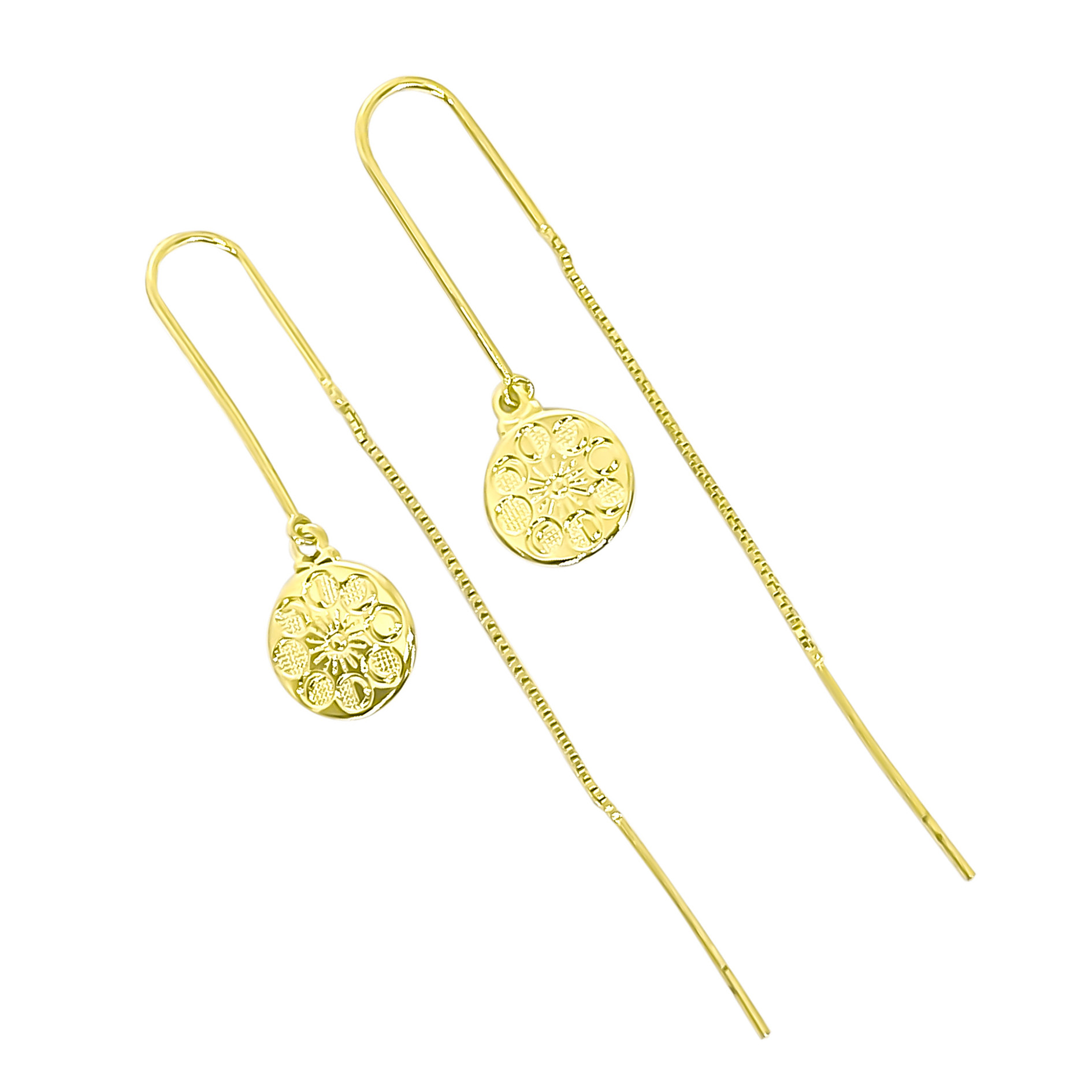 AROS ANDREA COGGIOLA JOYAS CICLO LUNAR COLGANTE ENCHAPADO ORO 18K - 1