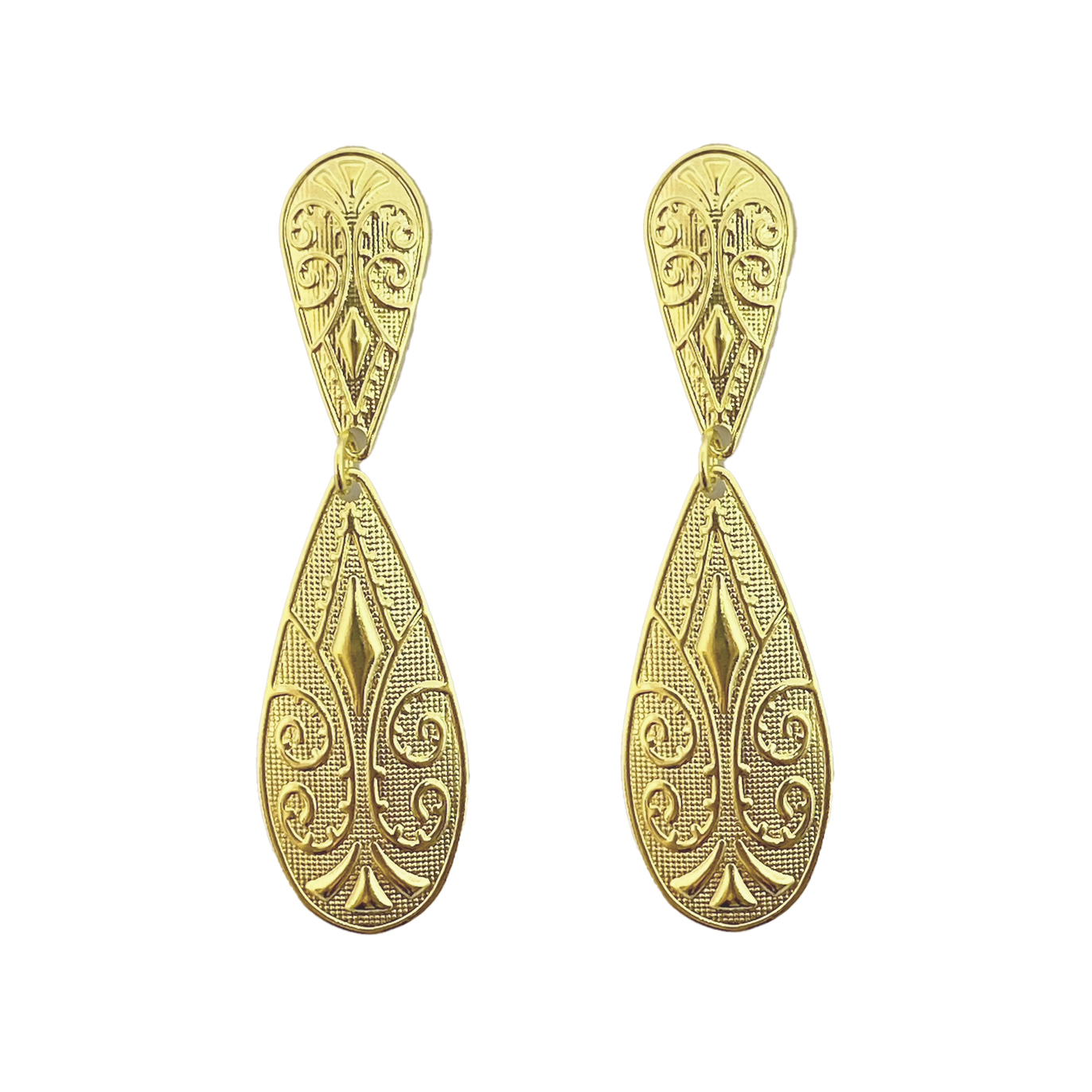 AROS ANDREA COGGIOLA JOYAS COLGANTES LARA ENCHAPADO ORO 18K - 1