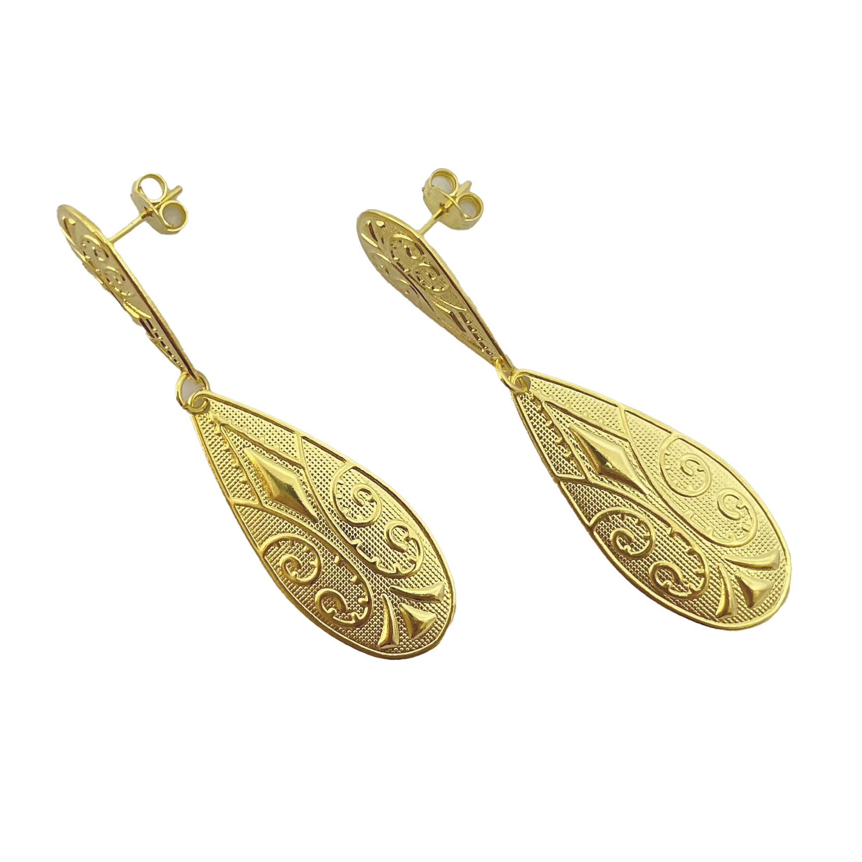 AROS ANDREA COGGIOLA JOYAS COLGANTES LARA ENCHAPADO ORO 18K - 2
