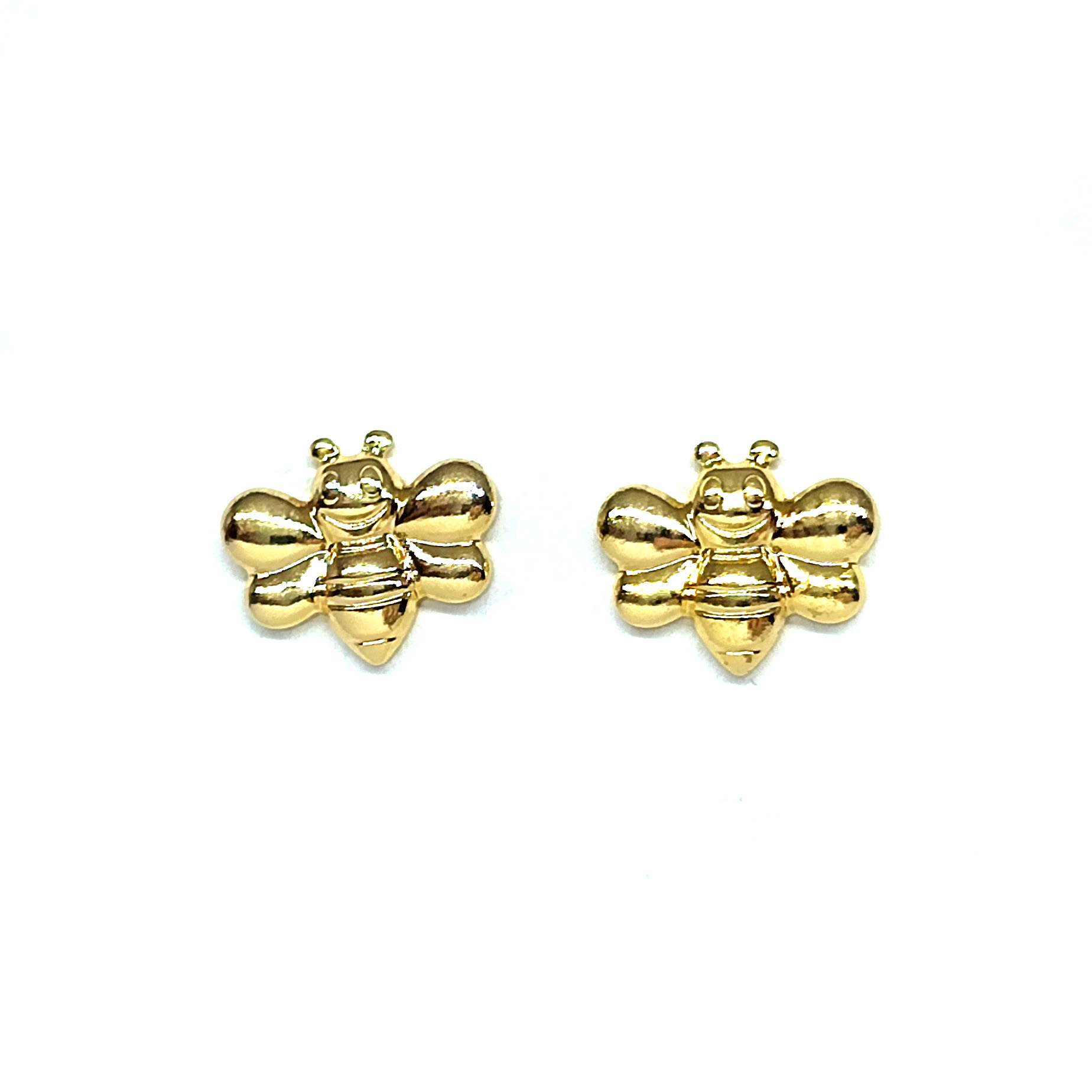 AROS ANDREA COGGIOLA JOYAS ABEJA MINI ENCHAPADO ORO 18K - 1