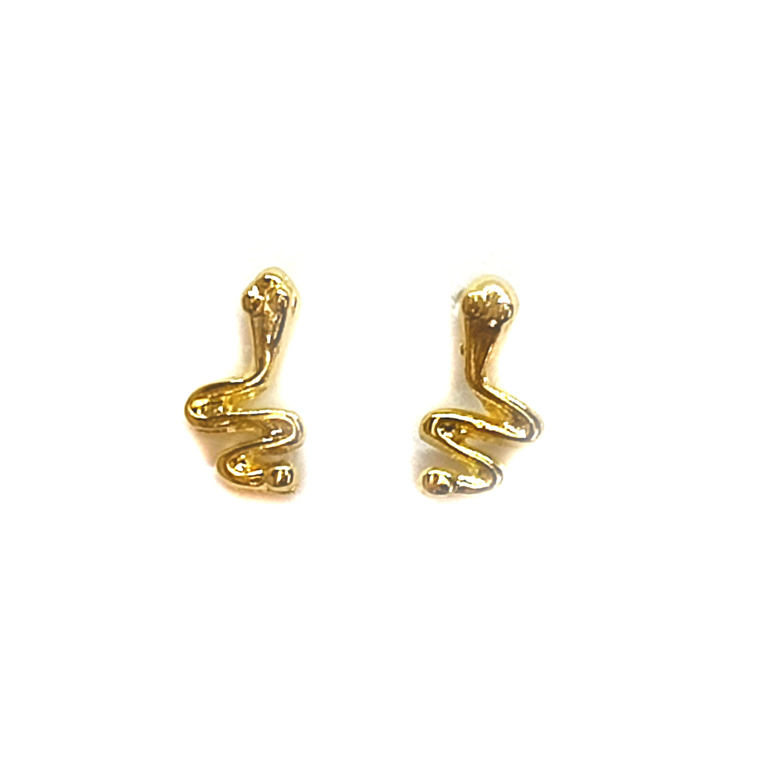 AROS ANDREA COGGIOLA JOYAS SERPIENTE ENCHAPADO ORO 18K - 1