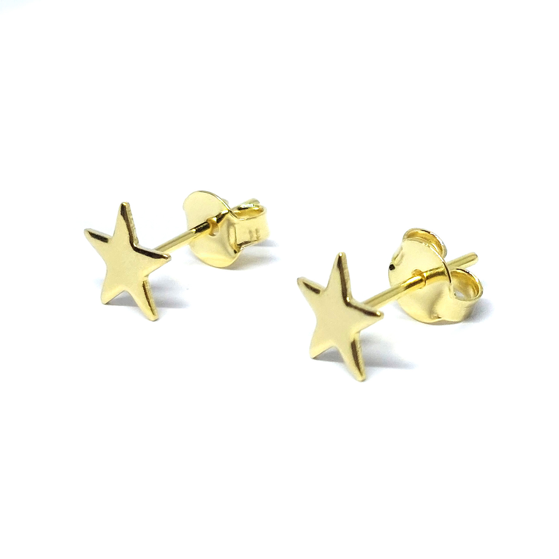 AROS ANDREA COGGIOLA JOYAS MINI ESTRELLA FINA ENCHAPADO ORO 18K - 1