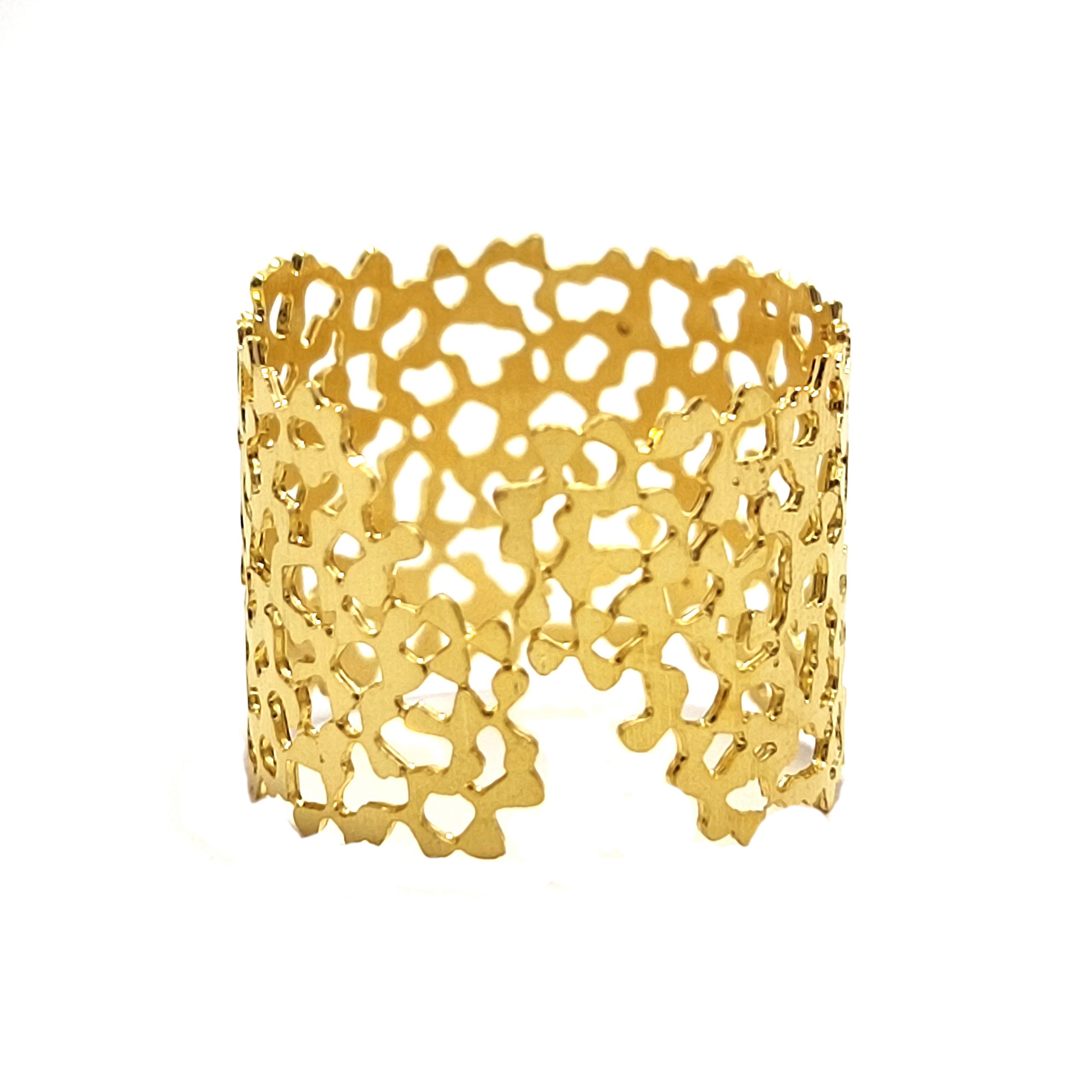 ANILLO ANDREA COGGIOLA JOYAS ENCHAPADO ORO 18K HOJAS DE OTOÑO - 2