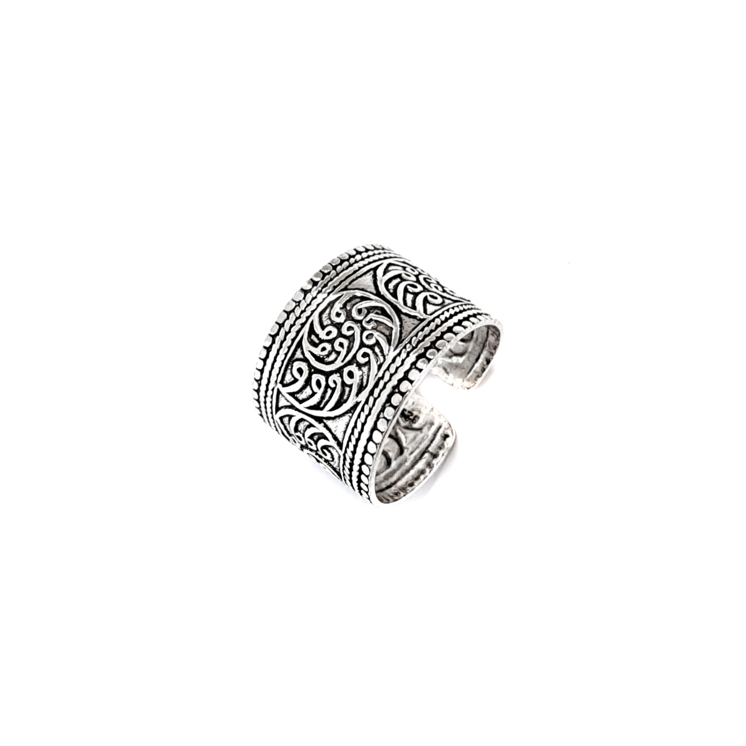 ANILLO ANDREA COGGIOLA JOYAS PLATA FINA 925 CARACOL ADAPTABLE - 1