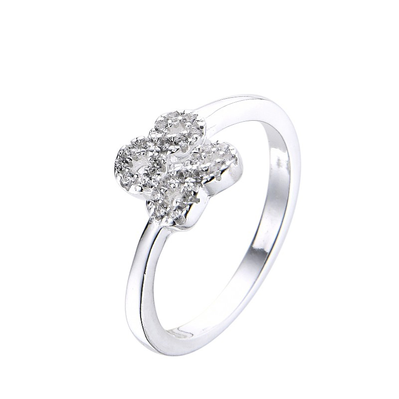 ANILLO ANDREA COGGIOLA JOYAS PLATA FINA 925 DOBLE INFINITO CIRCÓN - 2