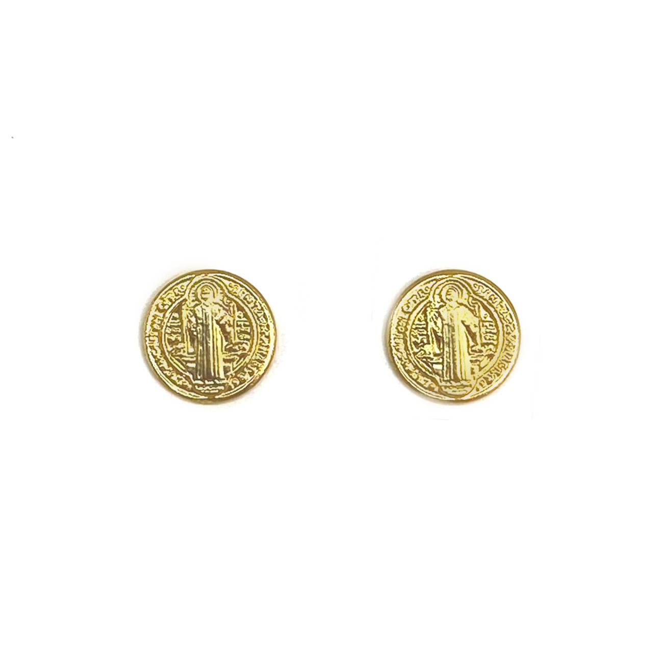 AROS ANDREA COGGIOLA JOYAS SAN BENITO 8MM ENCHAPADO ORO 18K - 1