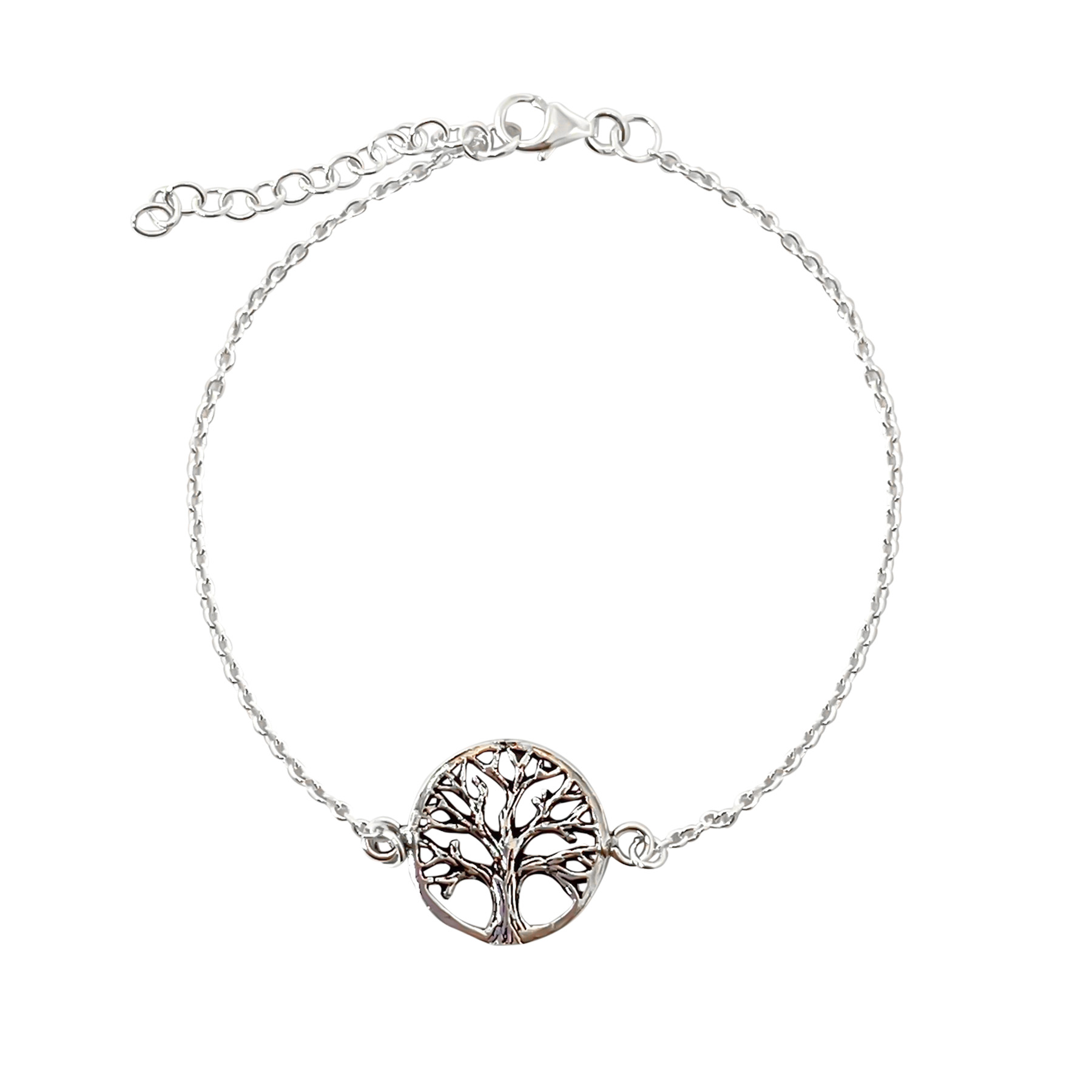 PULSERA ANDREA COGGIOLA JOYAS ÁRBOL DE LA VIDA PLATA FINA 925 - 1