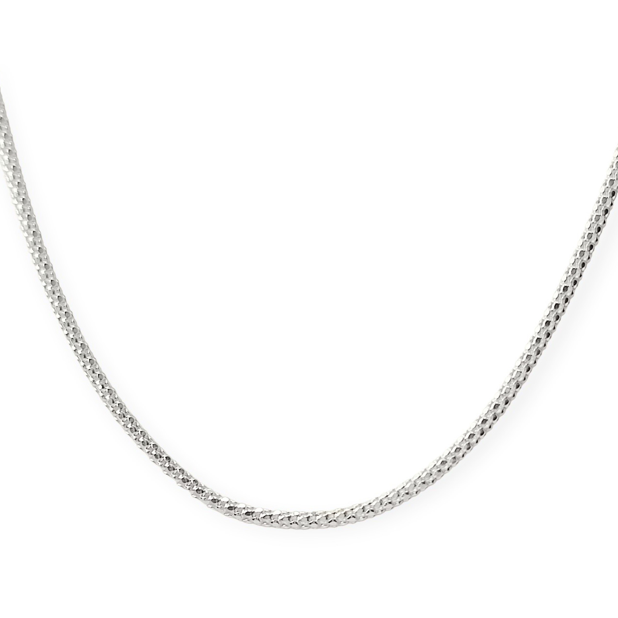 CADENA ANDREA COGGIOLA JOYAS PLATA FINA 925 CORDÓN ESPUMA - 3