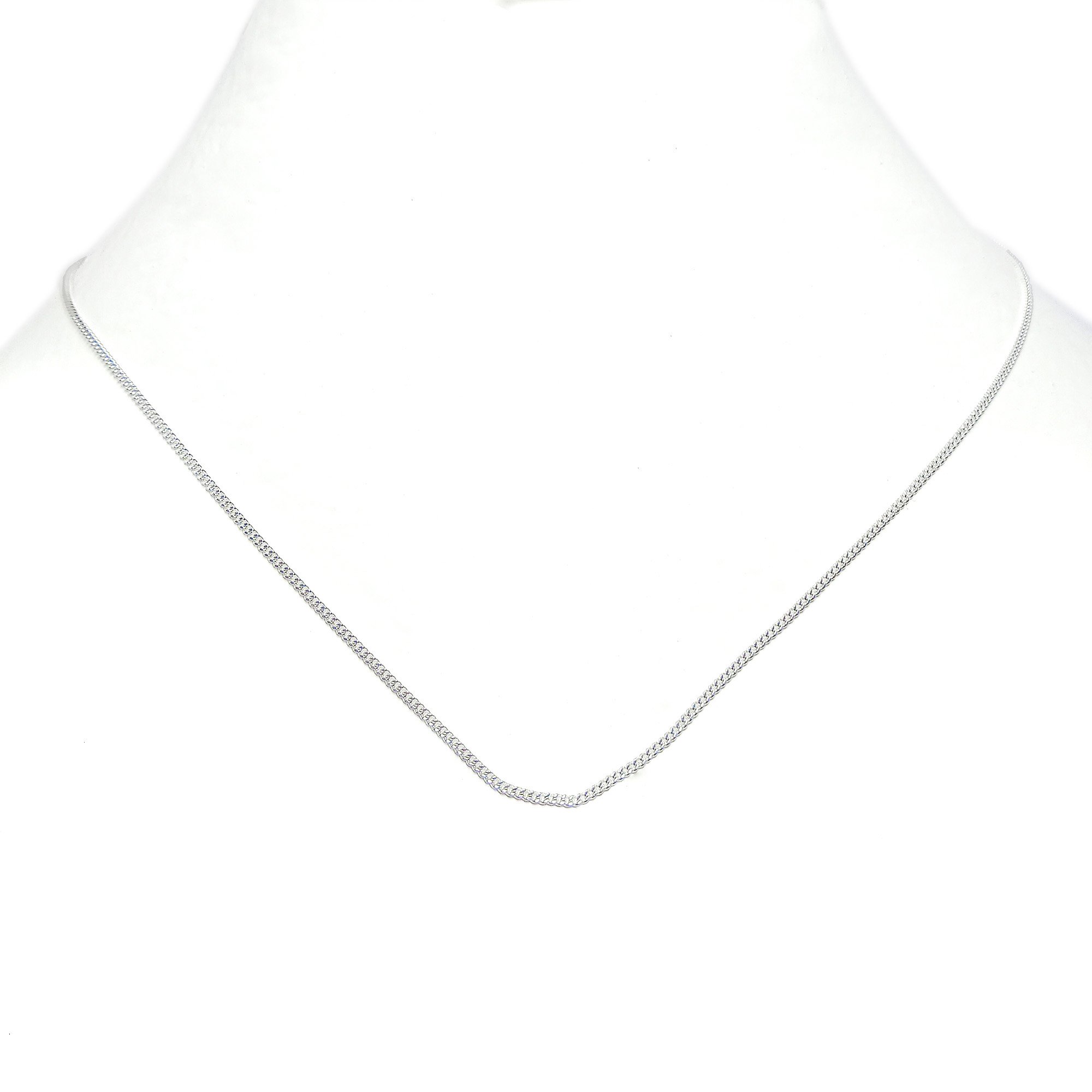 CADENA ANDREA COGGIOLA JOYAS PLATA FINA 925 GRUMET FINA - 1