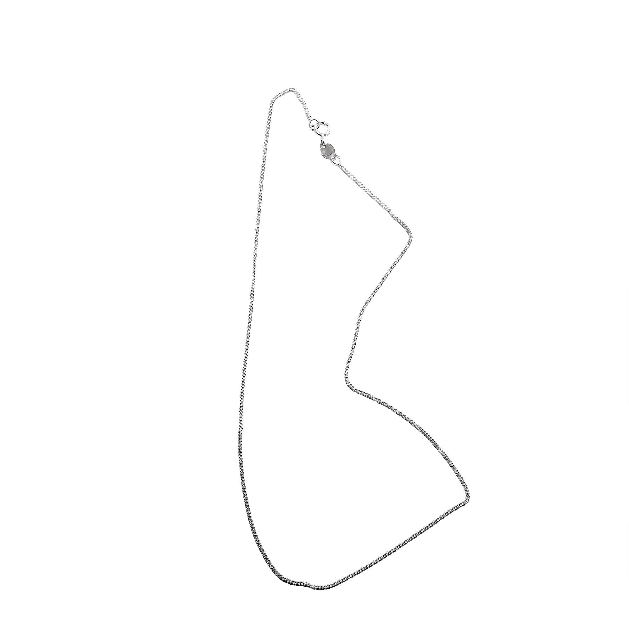 CADENA ANDREA COGGIOLA JOYAS PLATA FINA 925 GRUMET FINA - 2