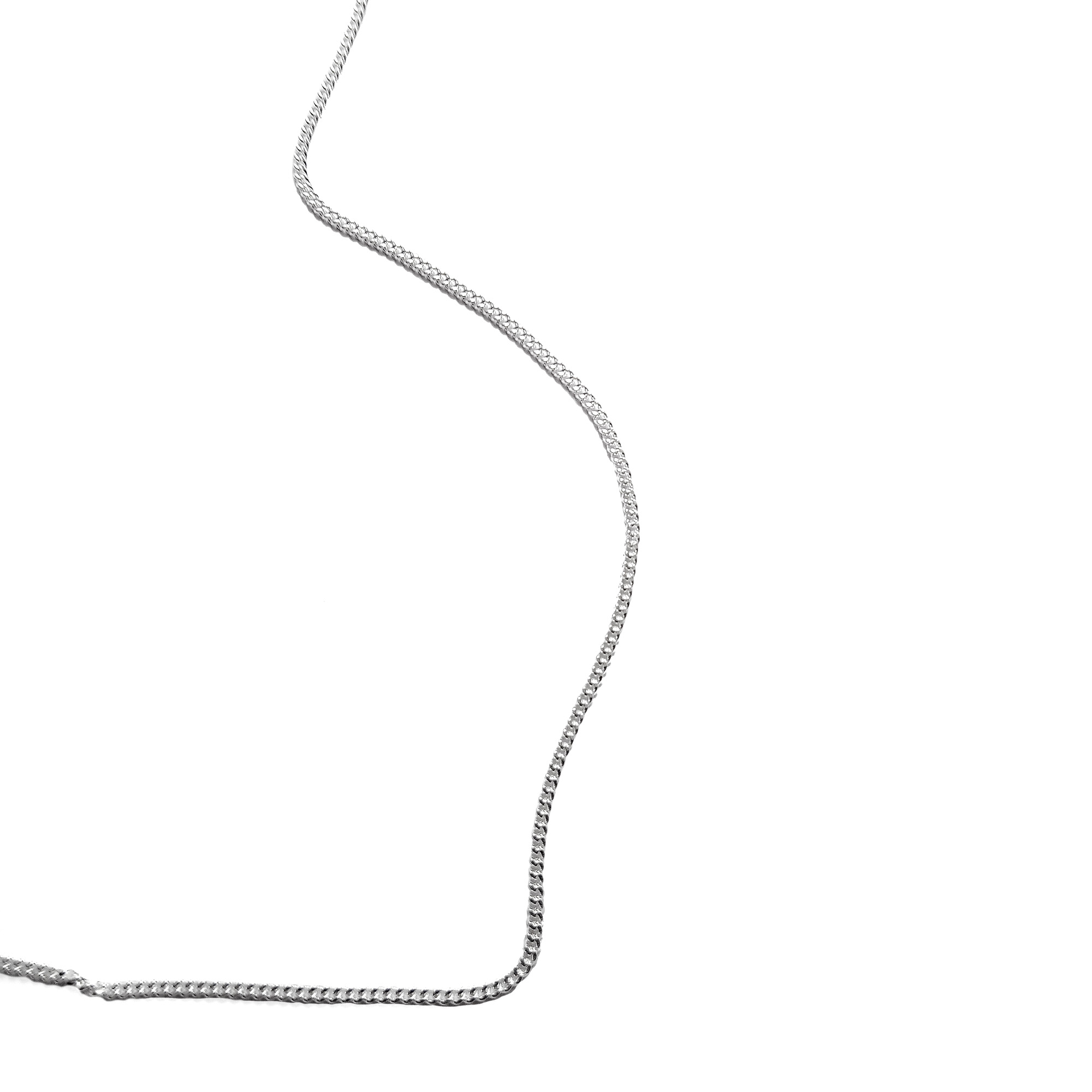 CADENA ANDREA COGGIOLA JOYAS PLATA FINA 925 GRUMET FINA - 3