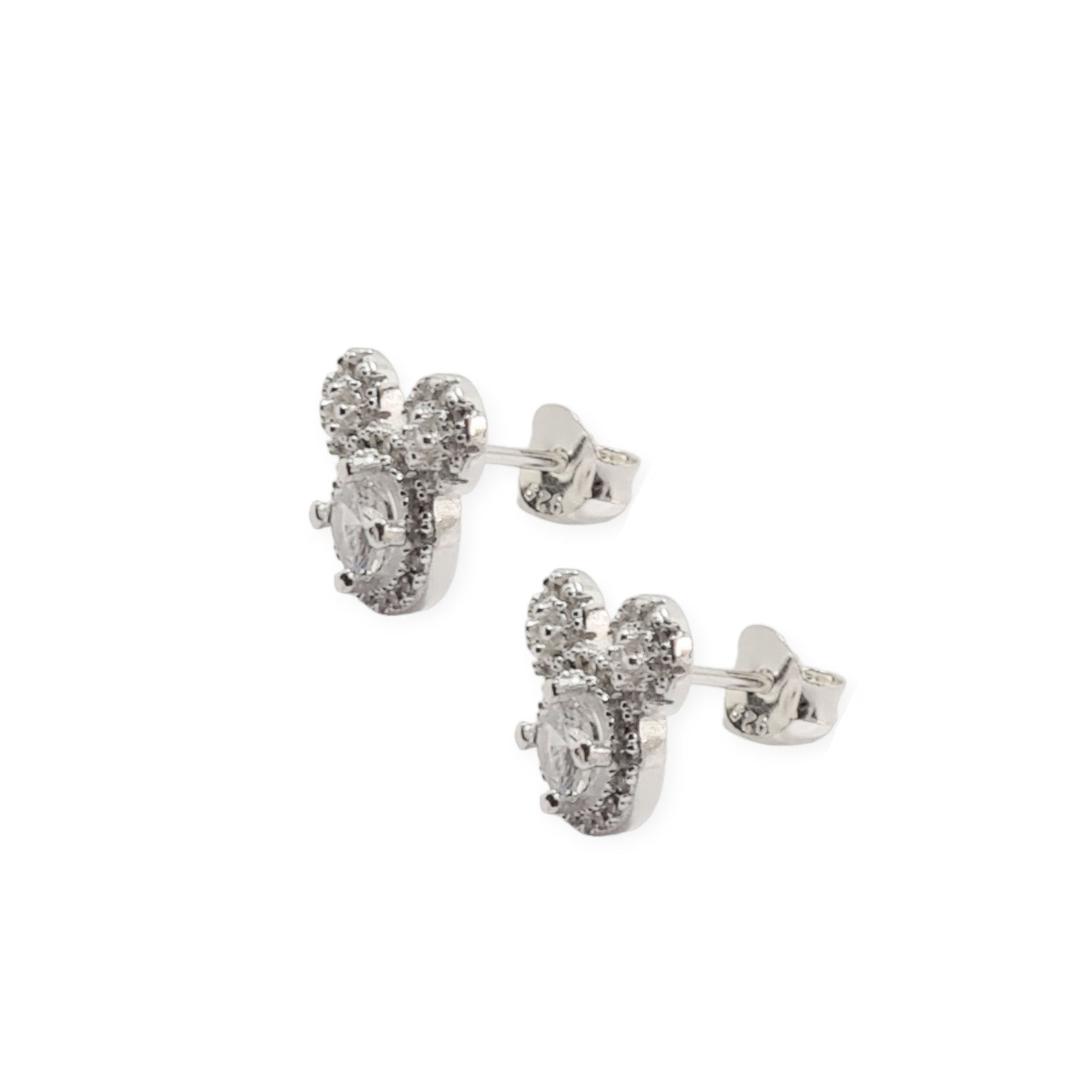 AROS ANDREA COGGIOLA JOYAS RATÓN CIRCÓN PLATA FINA 925 - 2