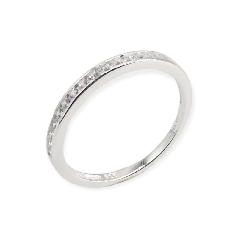ANILLO ANDREA COGGIOLA JOYAS PLATA FINA 925 PATRICIA CIRCÓN MEDIO CINTILLO #17 - 1