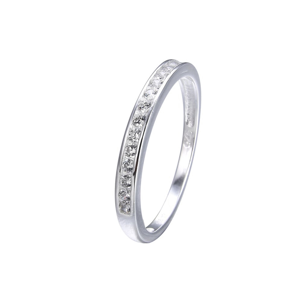 ANILLO ANDREA COGGIOLA JOYAS PLATA FINA 925 PATRICIA CIRCÓN MEDIO CINTILLO #17 - 2