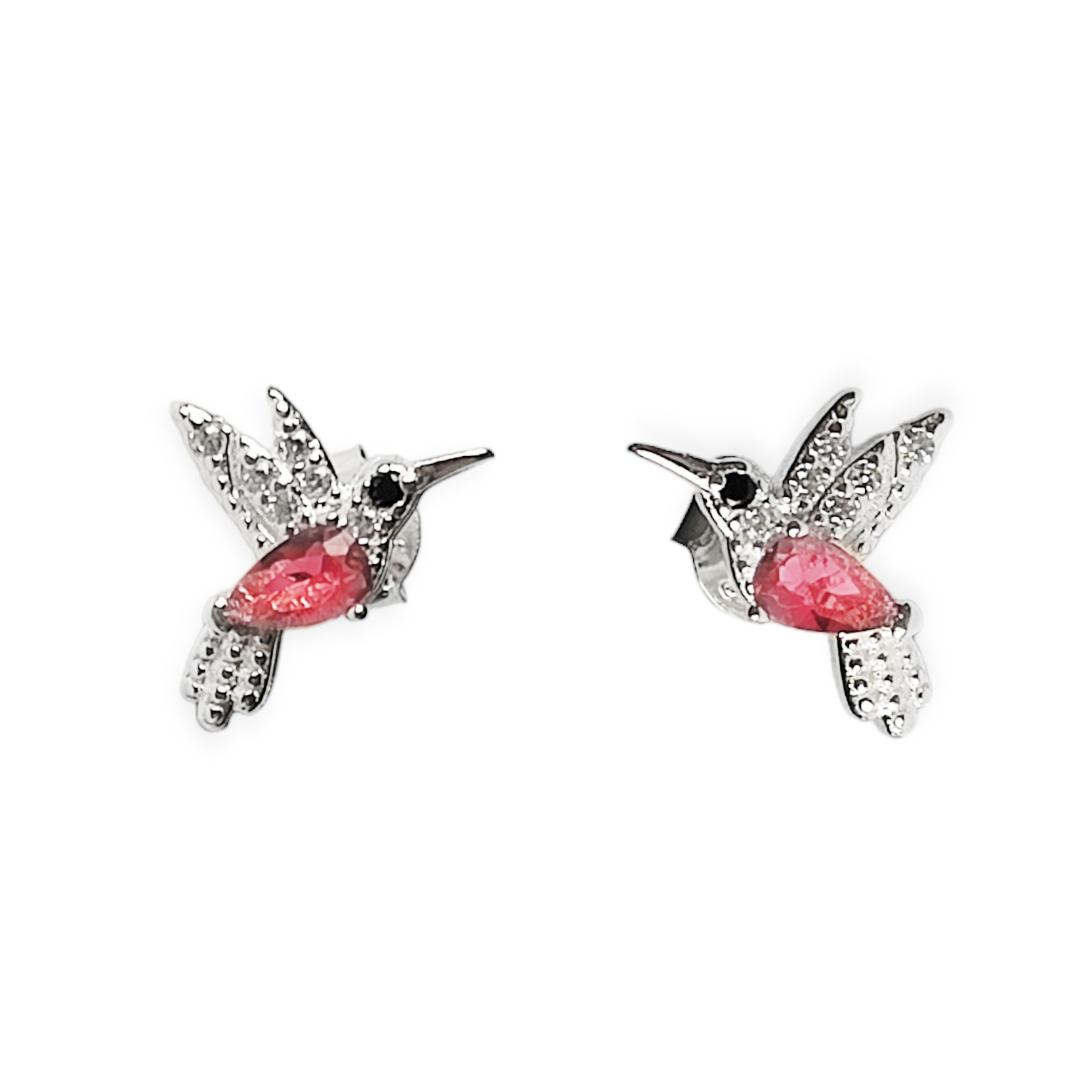 AROS ANDREA COGGIOLA JOYAS COLIBRÍ CIRCÓN PLATA FINA 925 - 1
