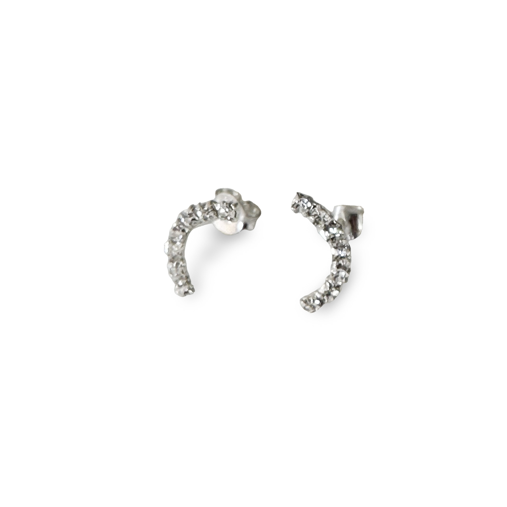 AROS ANDREA COGGIOLA JOYAS GIULIA CRISTAL PLATA FINA 925 - 2
