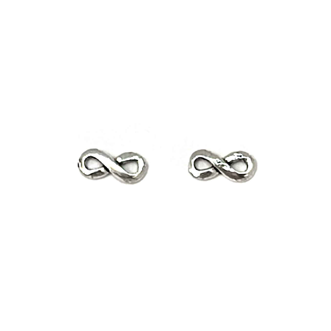 AROS ANDREA COGGIOLA JOYAS MINI INFINITO PLATA FINA 925 ENVEJECIDA - 2