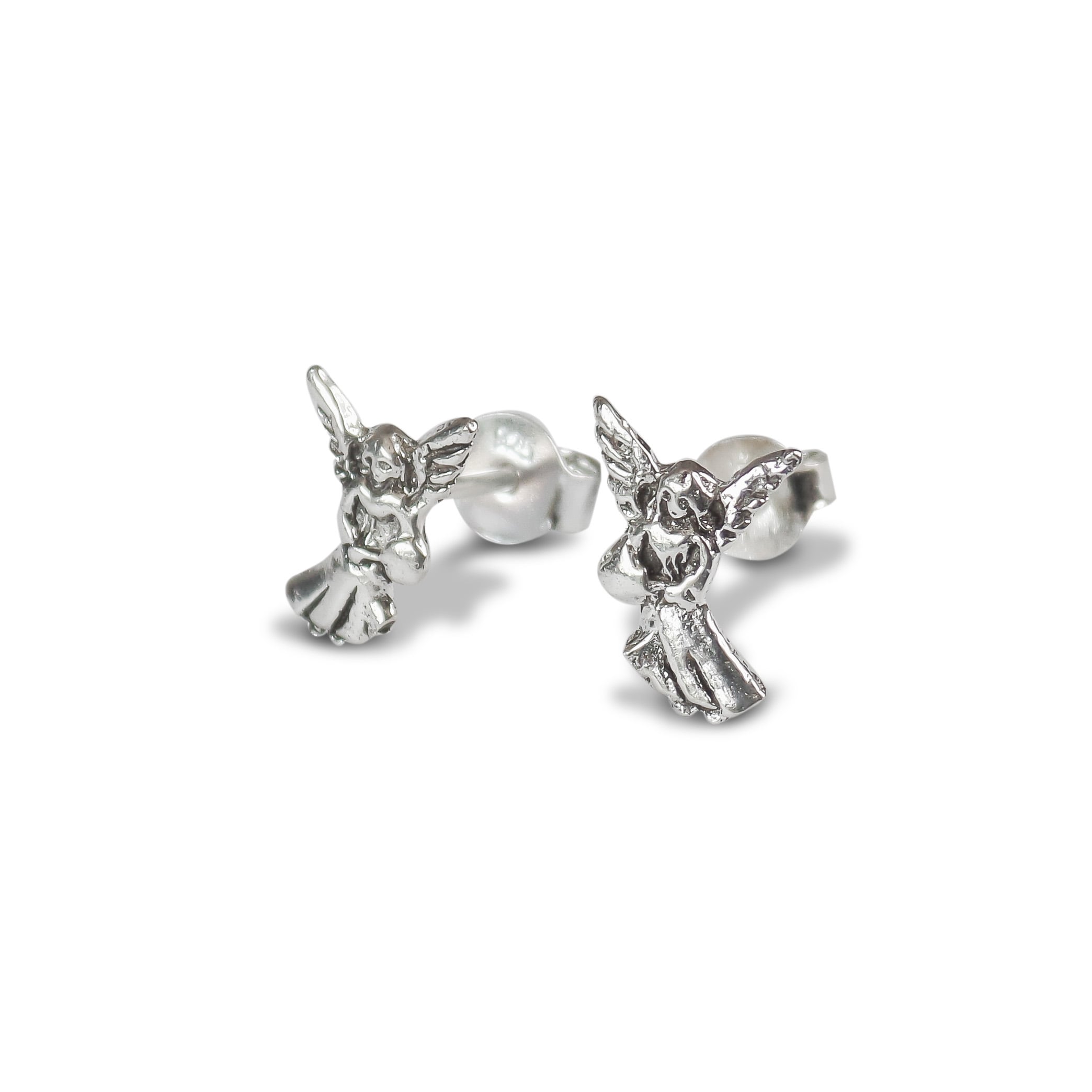 AROS ANDREA COGGIOLA JOYAS ÁNGEL MINI PLATA FINA 925 - 1