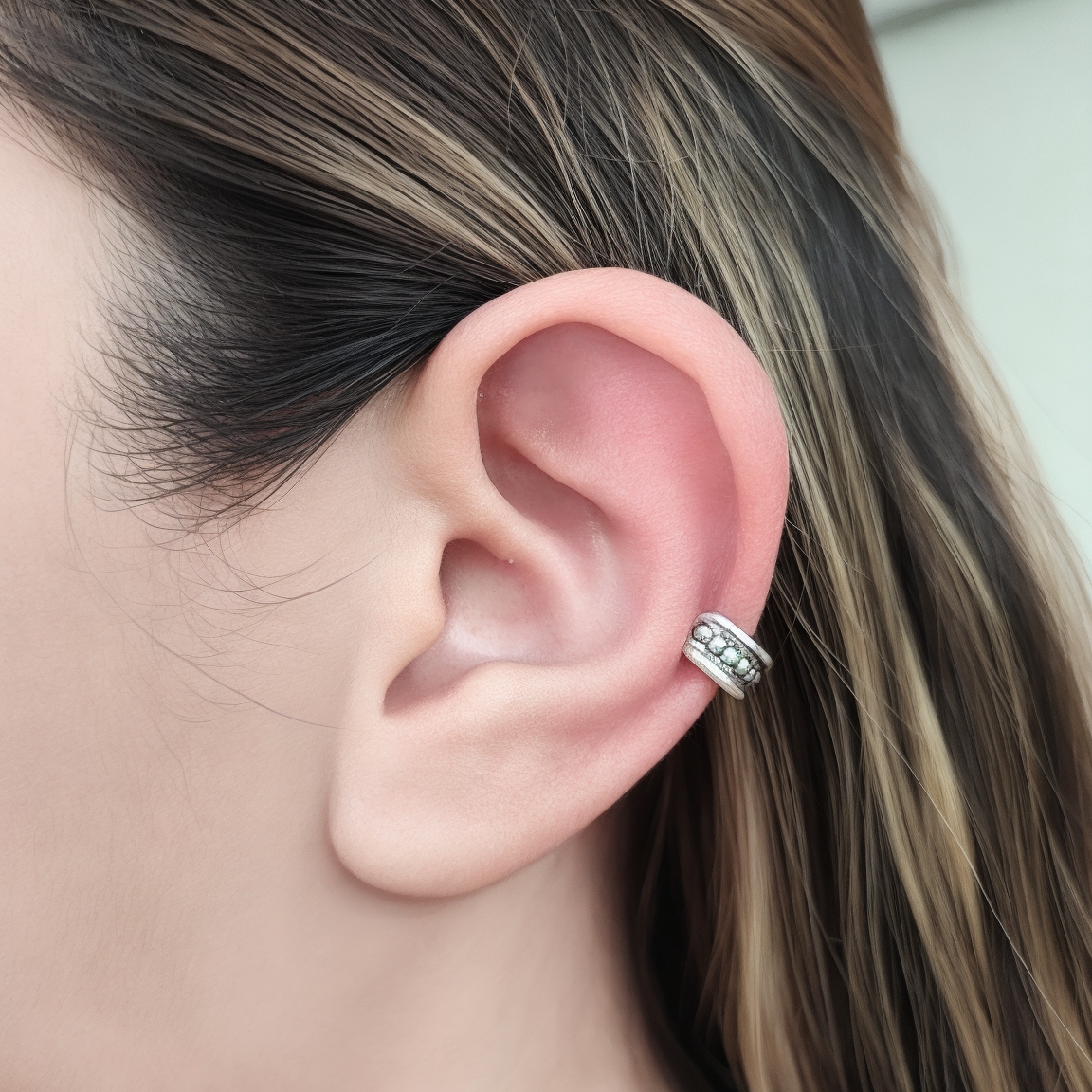 ARO ANDREA COGGIOLA JOYAS BIDU PUNTITOS ENVEJECIDO PLATA FINA 925 - 3