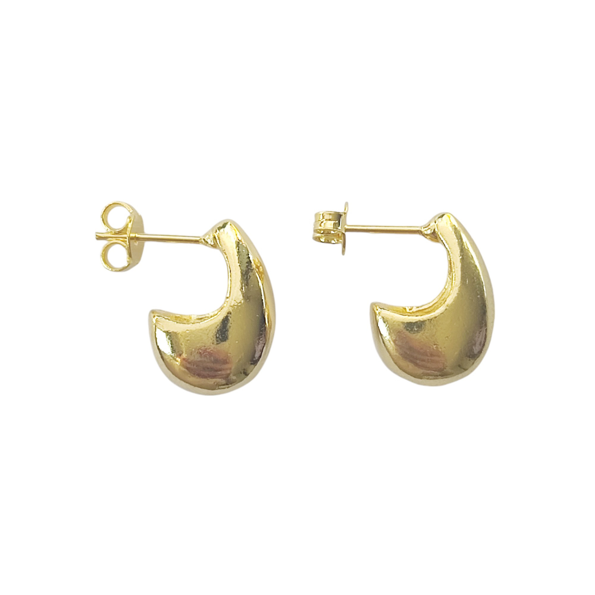 AROS ANDREA COGGIOLA JOYAS BRENDA GOTA ENCHAPADO ORO 18K - 1