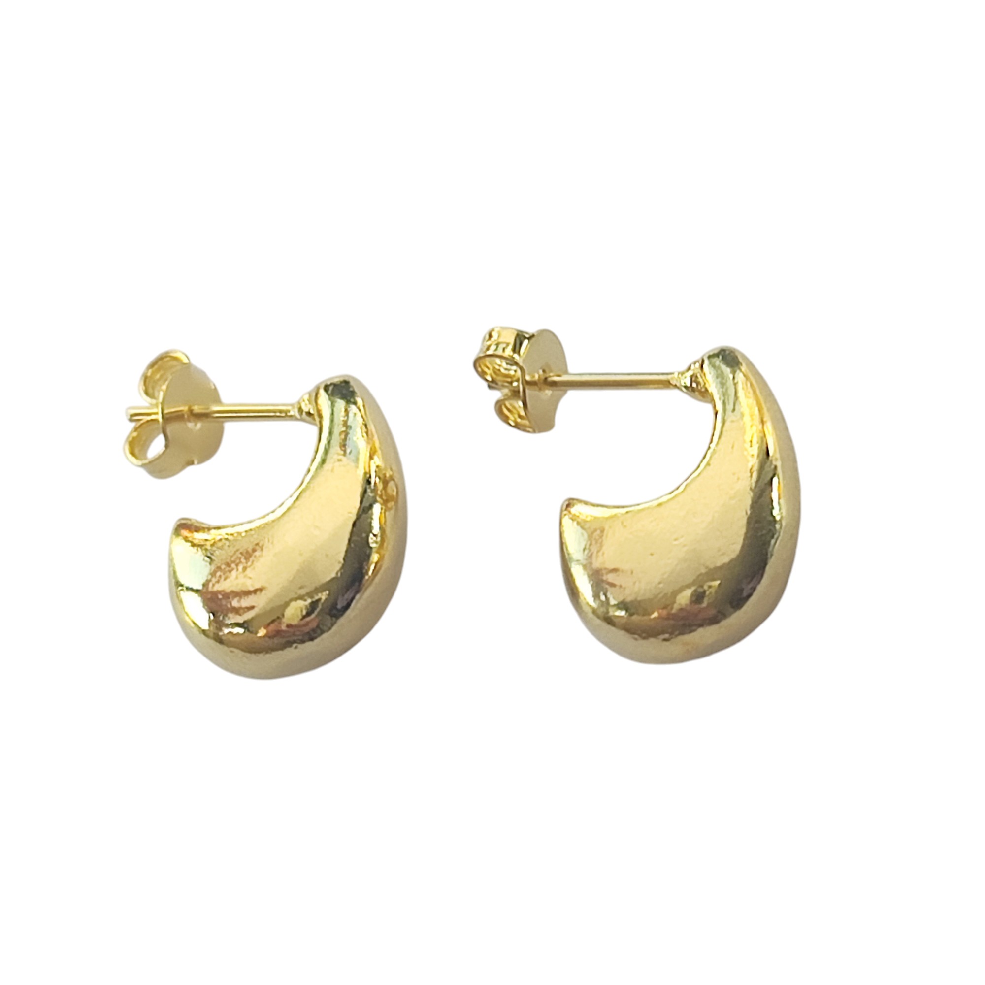 AROS ANDREA COGGIOLA JOYAS BRENDA GOTA ENCHAPADO ORO 18K - 2