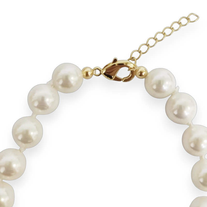 PULSERA ANDREA COGGIOLA JOYAS PERLAS SHELLPEARL 8MM ENCHAPADO ORO 18K - 2