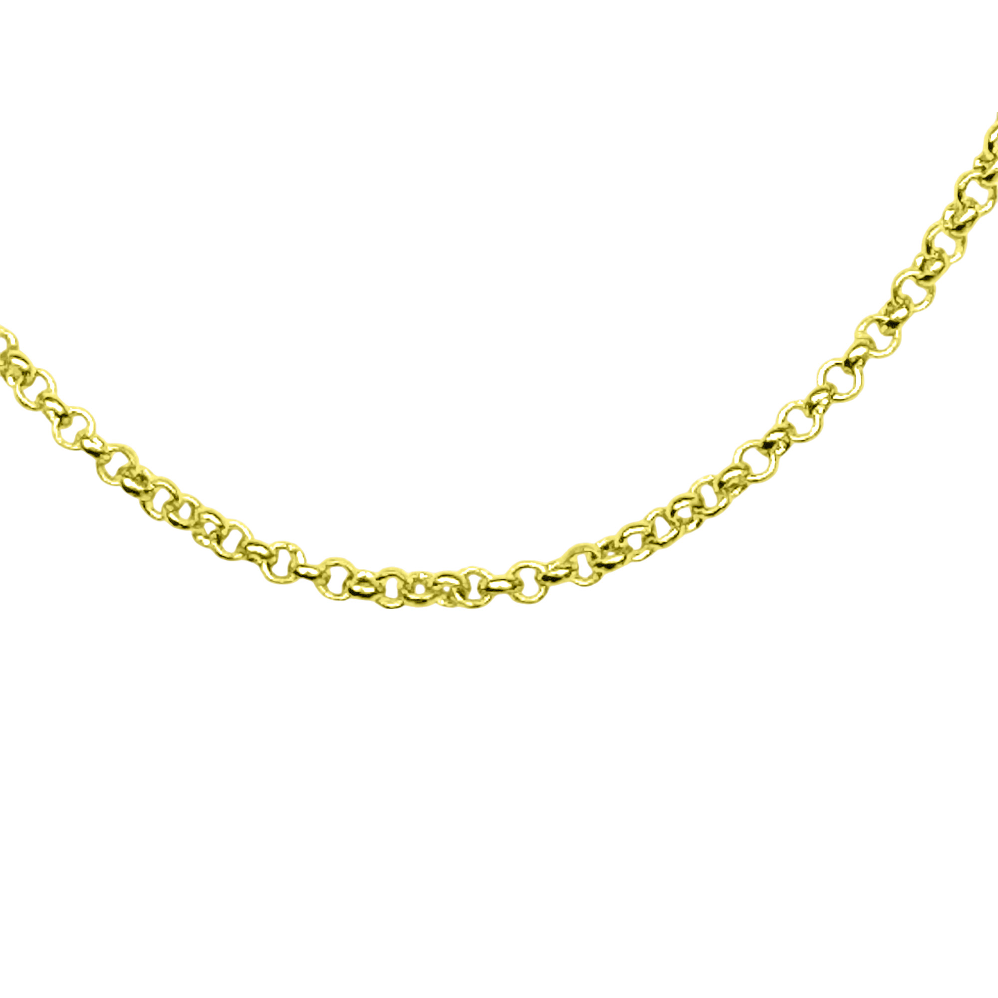 CADENA ROLO FINO ENCHAPADO ORO 18K - 3