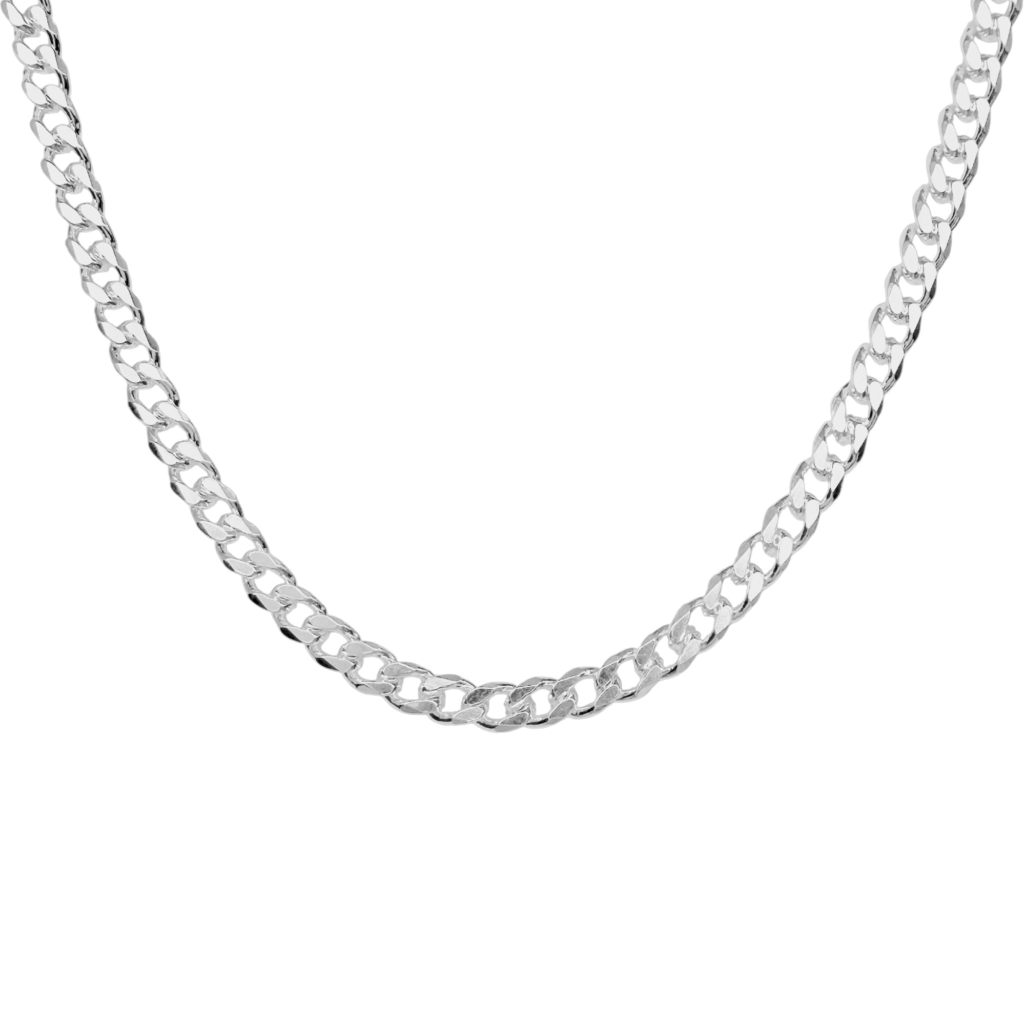 CADENA GRUMET MEDIANA HOMBRE PLATA FINA 925 - 1