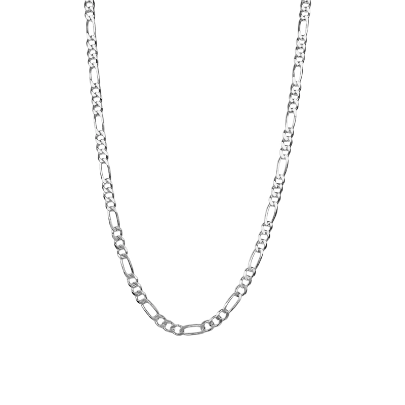 CADENA ESLABON GRUESO HOMBRE PLATA FINA 925 - 1