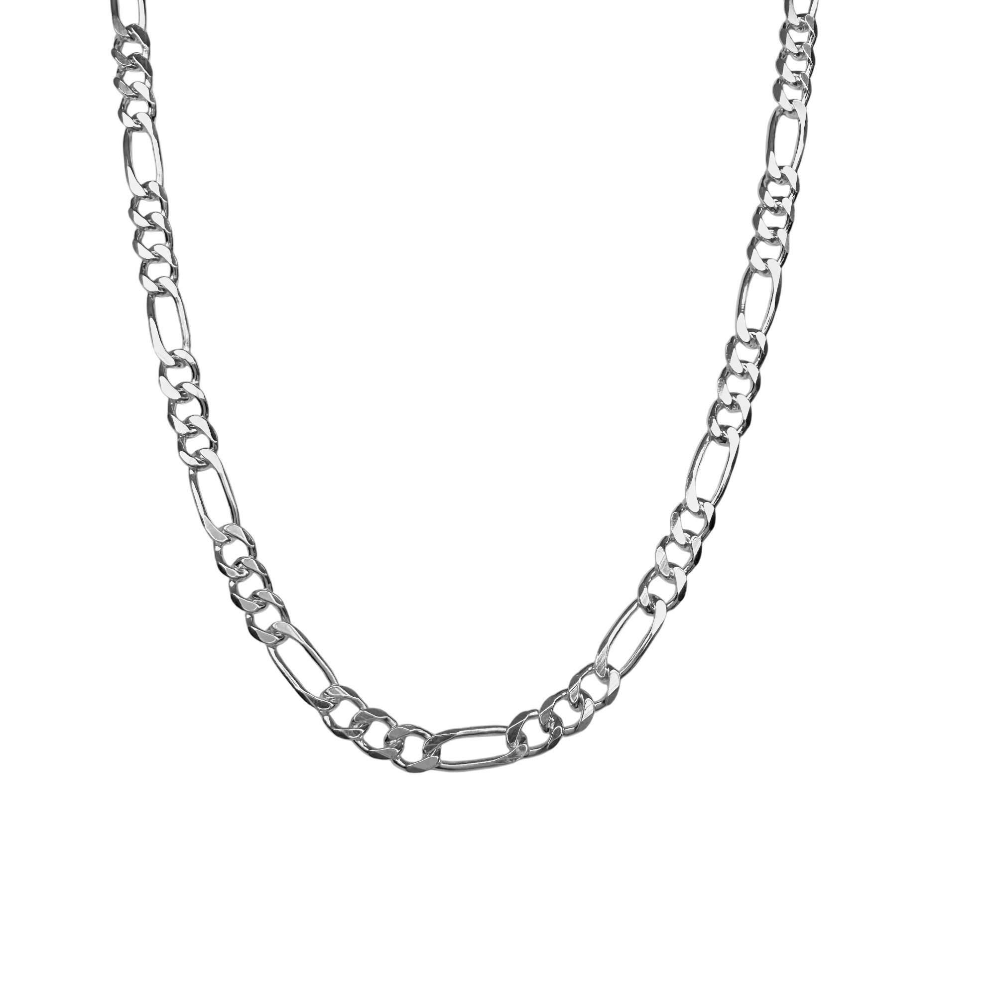 CADENA ESLABON GRUESO HOMBRE PLATA FINA 925 - 2