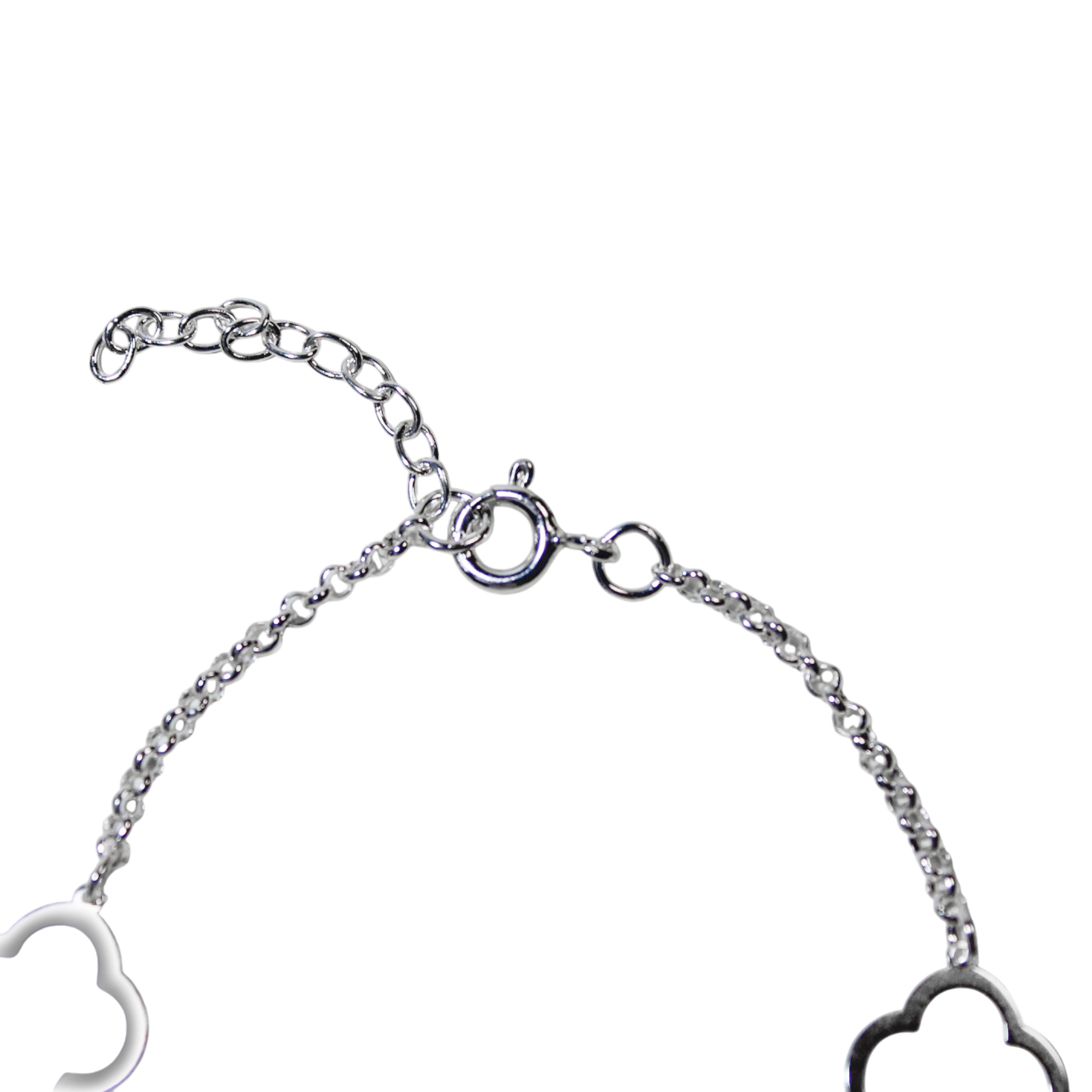 PULSERA TRE BOL PLATA FINA 925 - 3