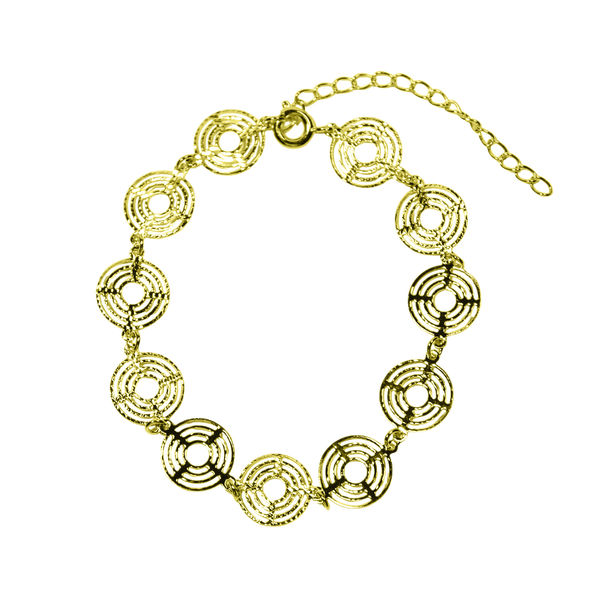 PULSERA ELENA ENCHAPADO ORO 18K - 1