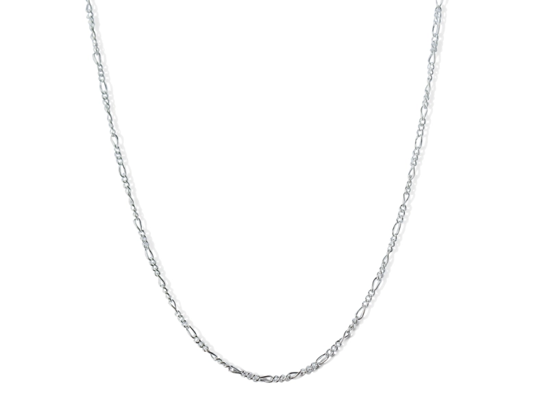 CADENA ESLABON 40 CM PLATA FINA 925 - 1