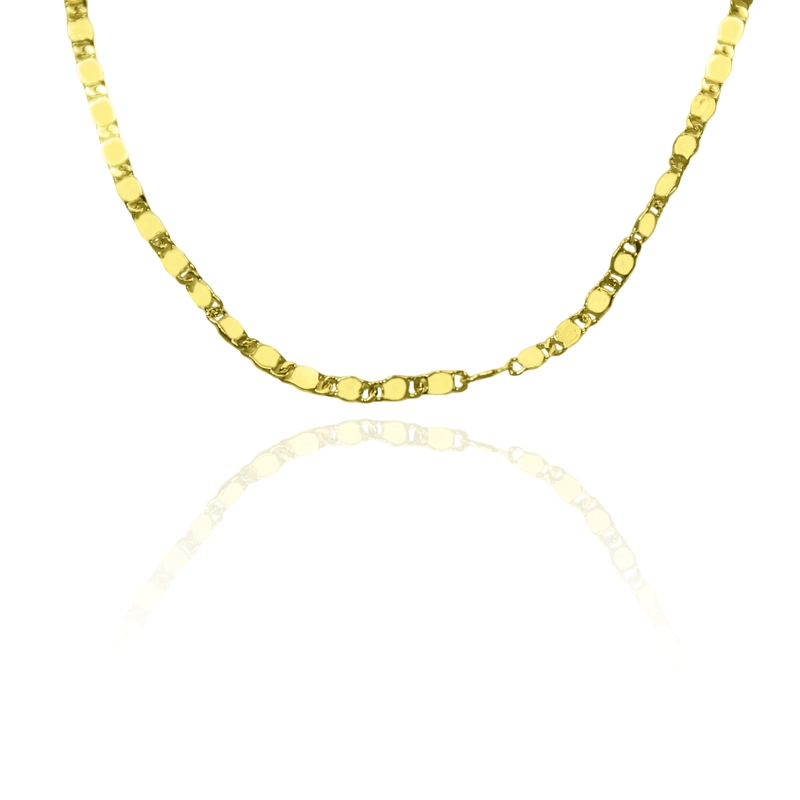 PULSERA CRESPO FINA ENCHAPADA ORO 18K - 2